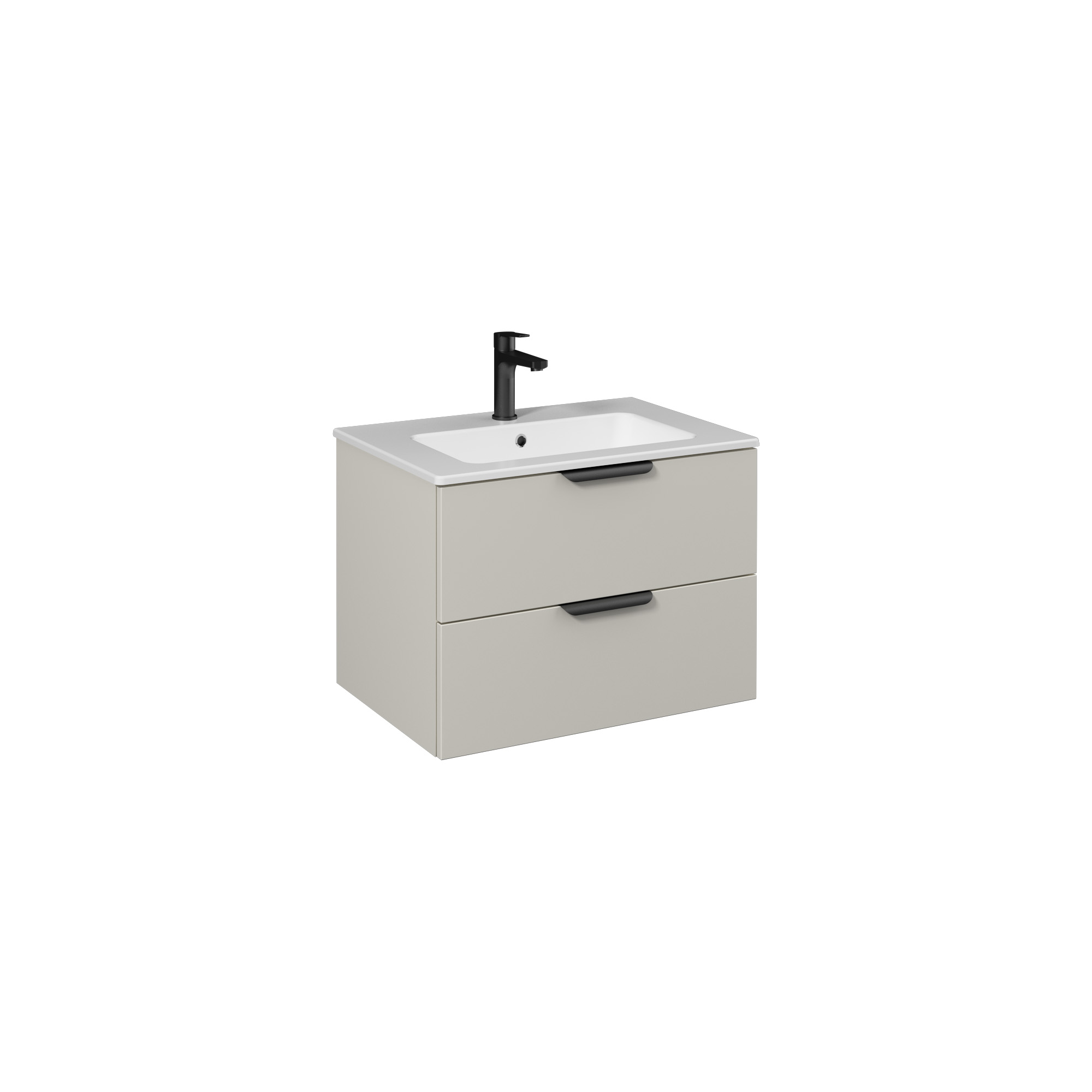 Liv Washbasin Cabinet, Light Beige 28"