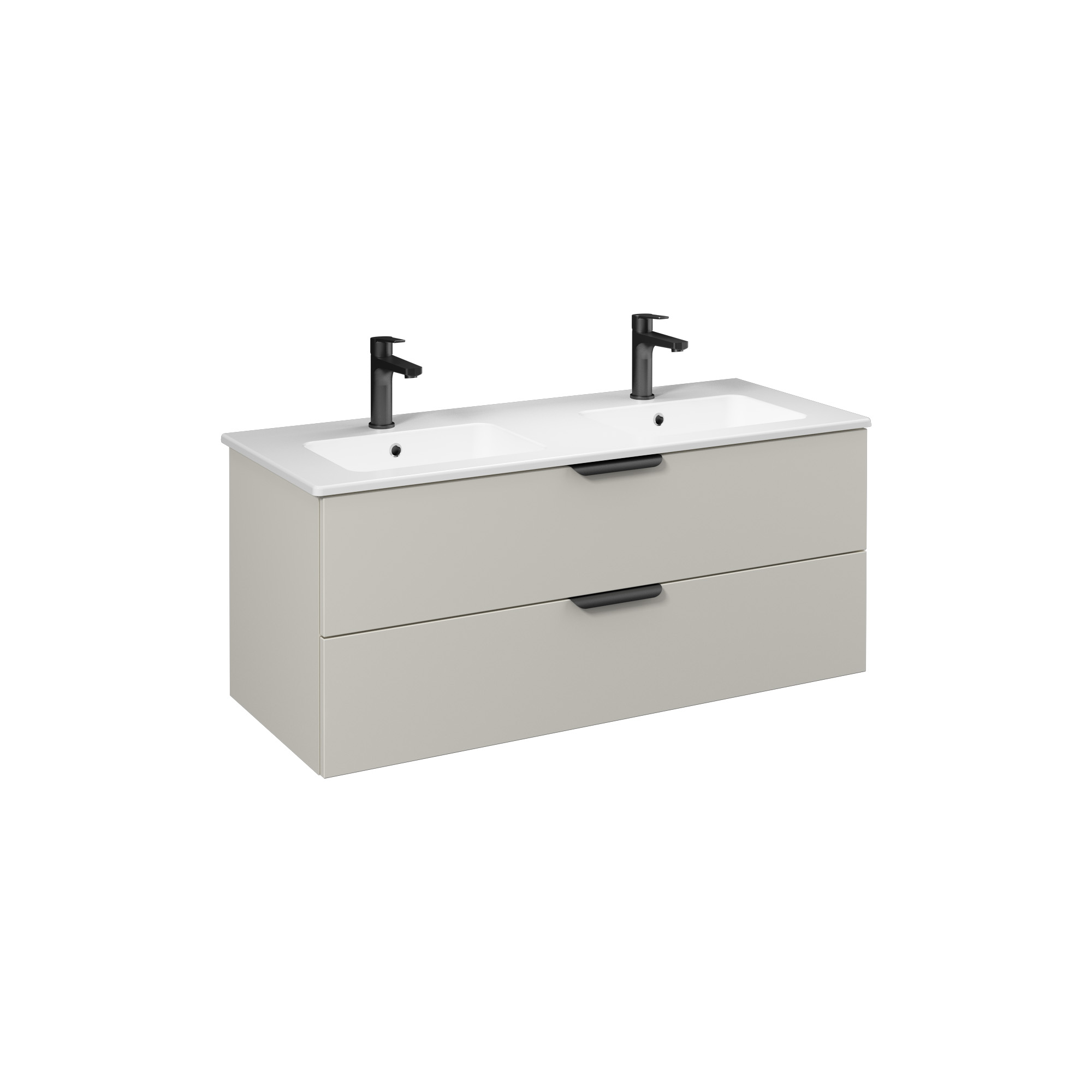 Liv Washbasin Cabinet, Light Beige 47"