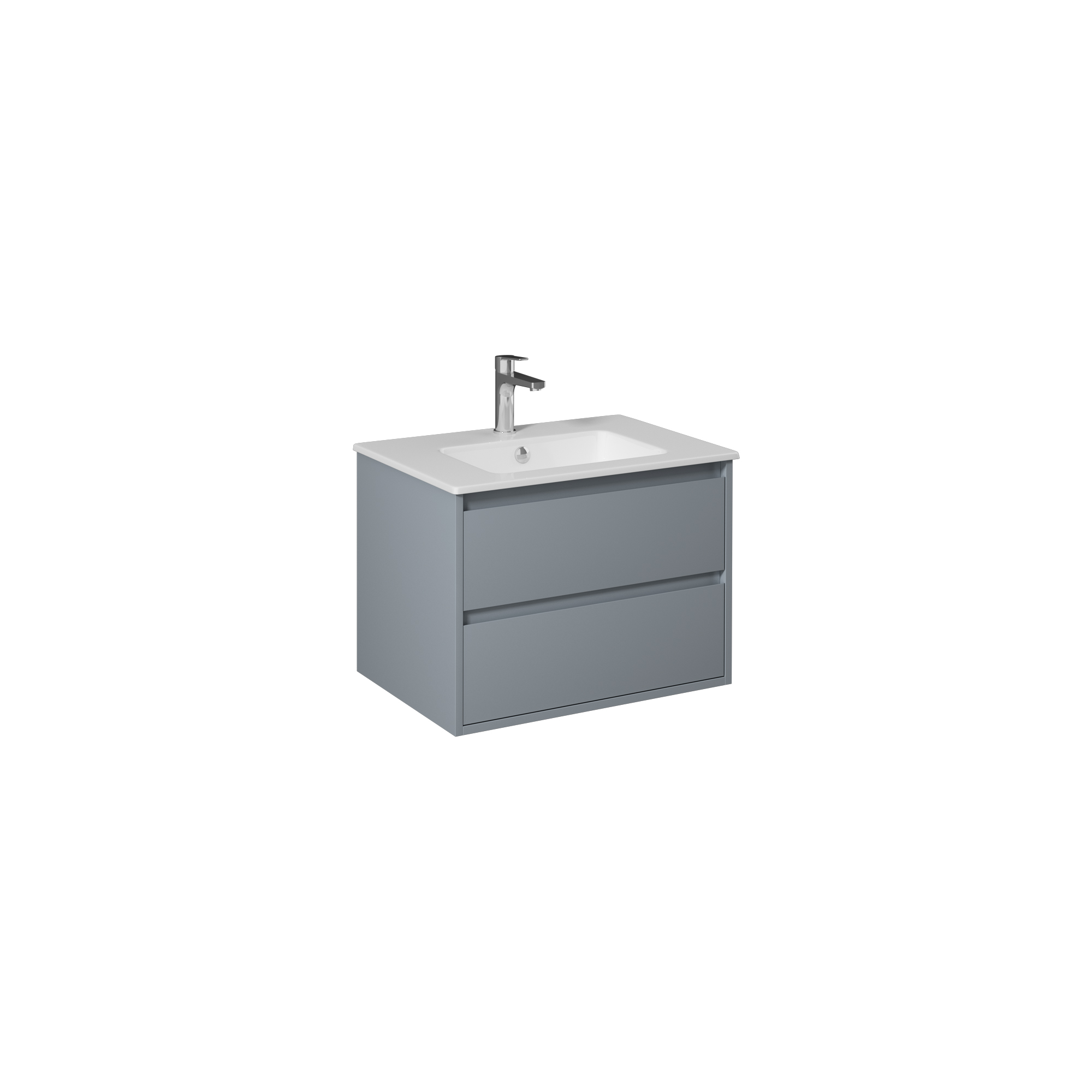 Pro Washbasin Cabinet, Light Grey 28"