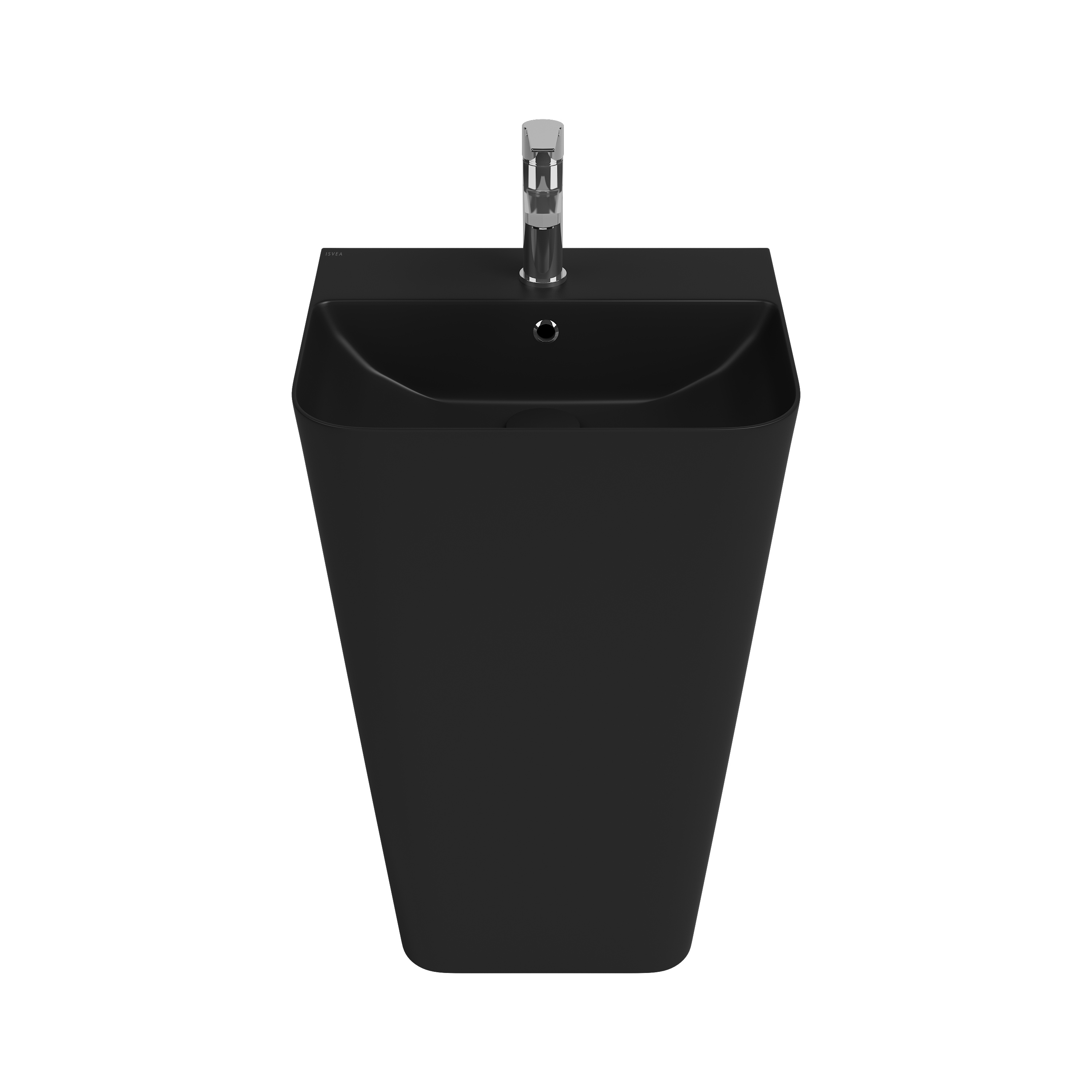 Sott'Aqua Monoblock Washbasin 50 cm Black