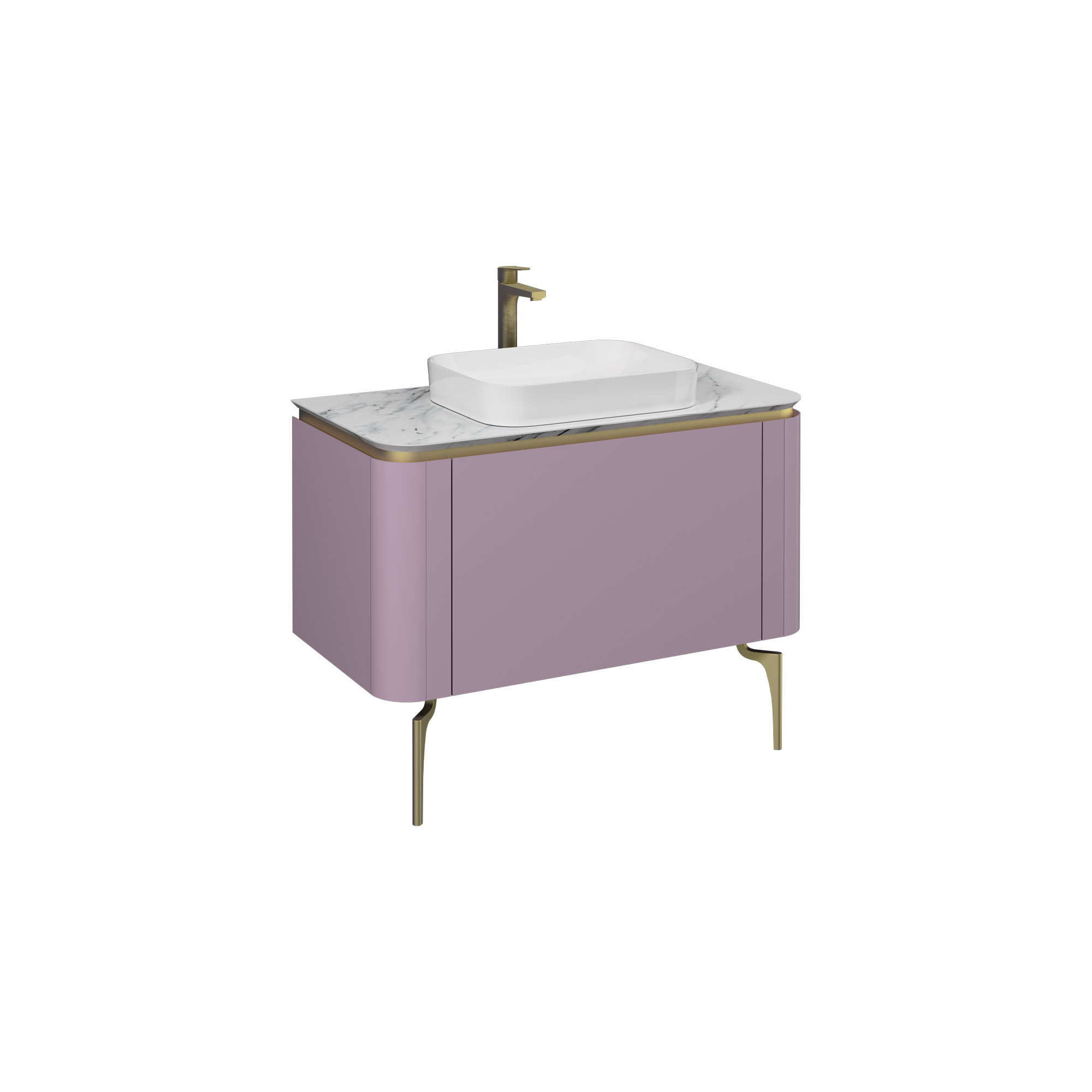 GLORIA Cabinet Lilac 39"