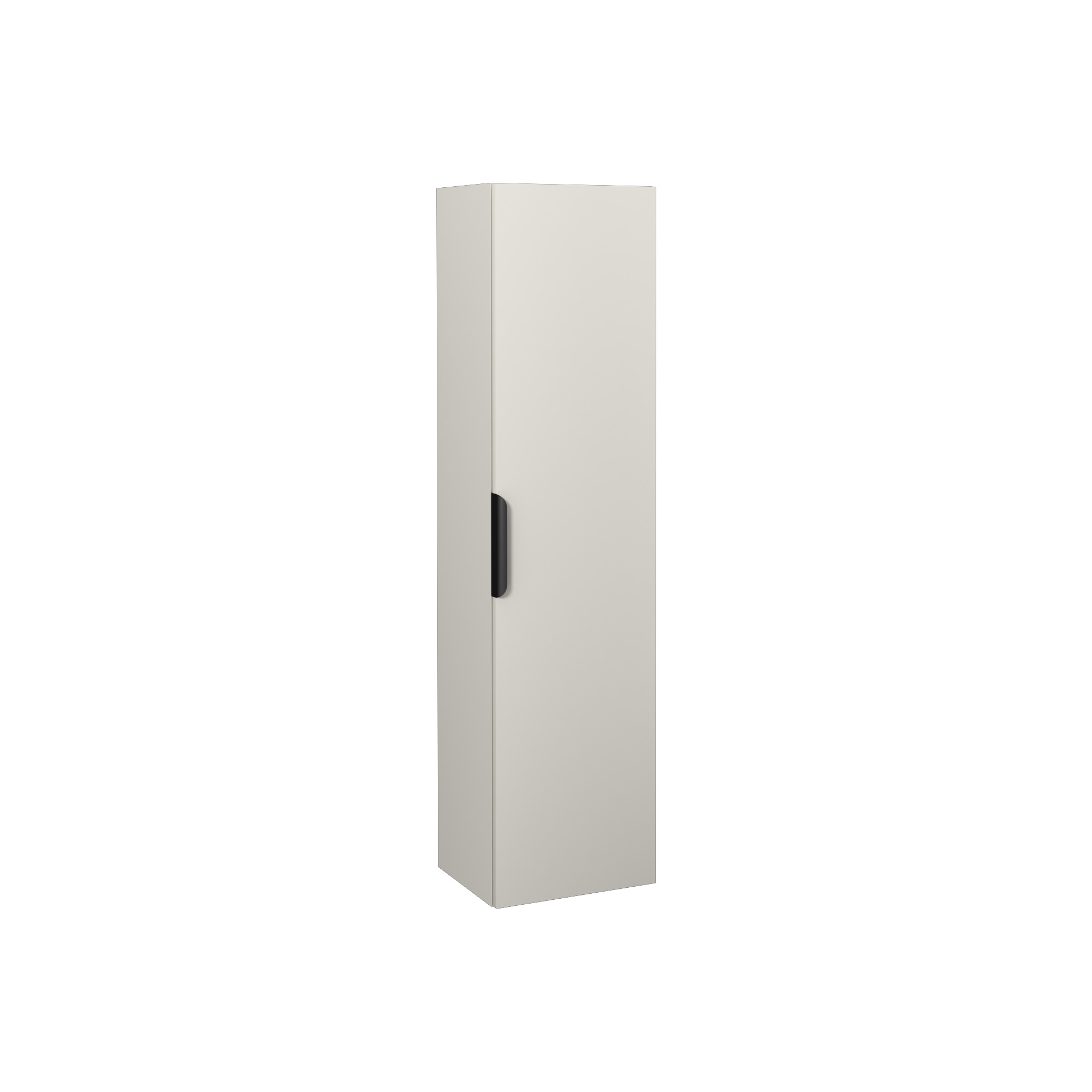 Liv 14" Tall Cabinet, Light Beige Right