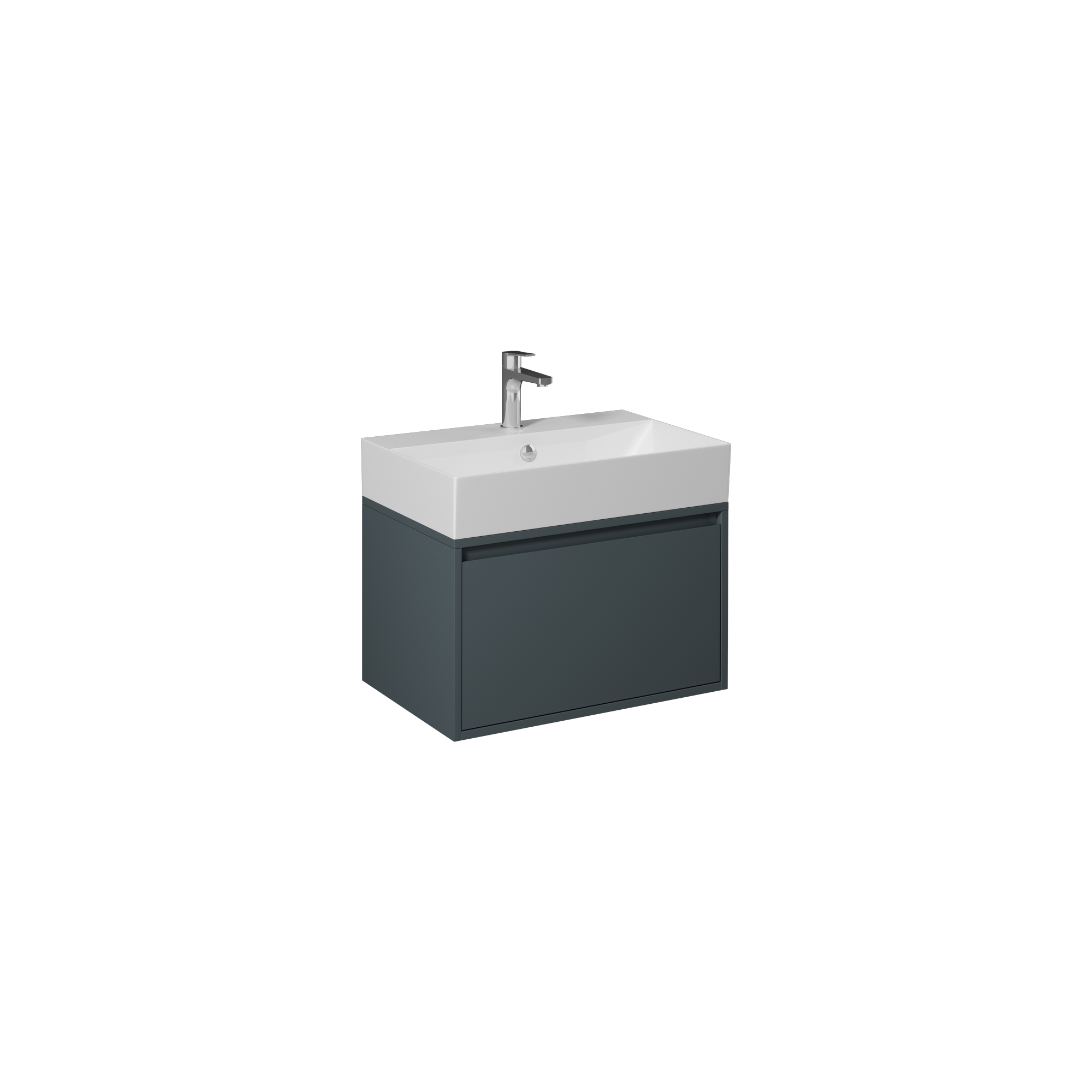 Pro Washbasin Cabinet, Anthracite 28"