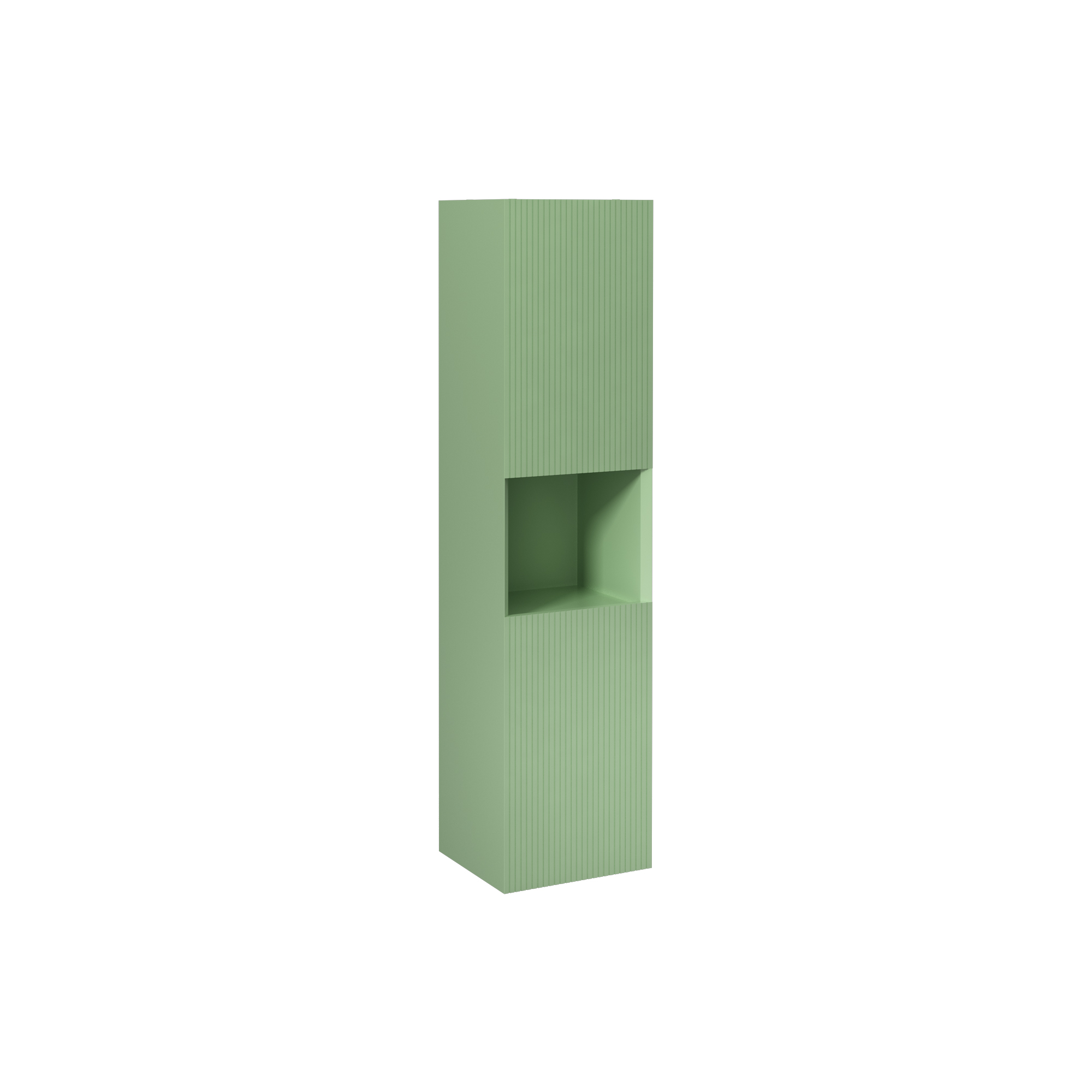 Infinity Washbasin Cabinet Dark Salmon, with Salmon Washbasin 51"