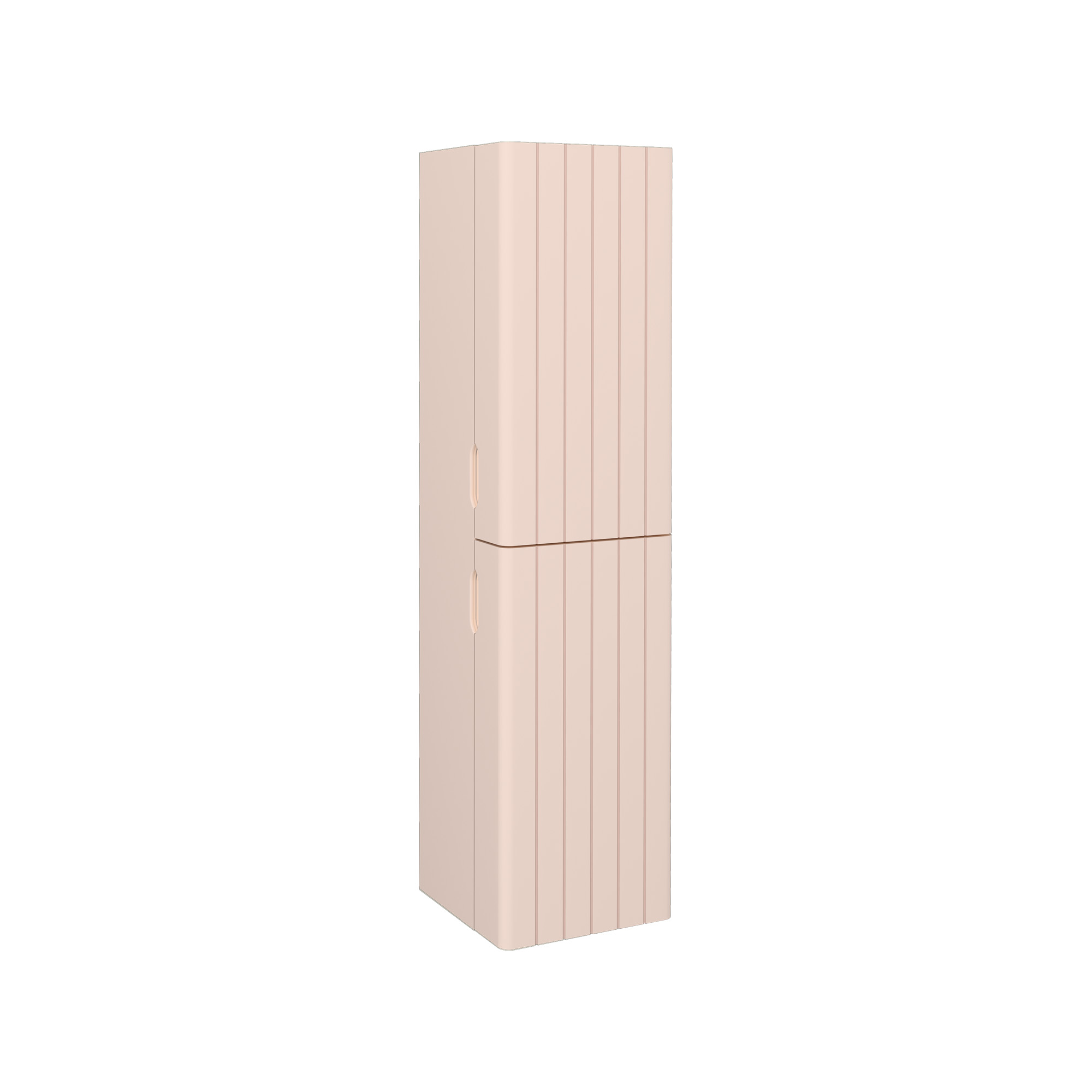 Vea Tall Cabinet Right, Rosa 14"