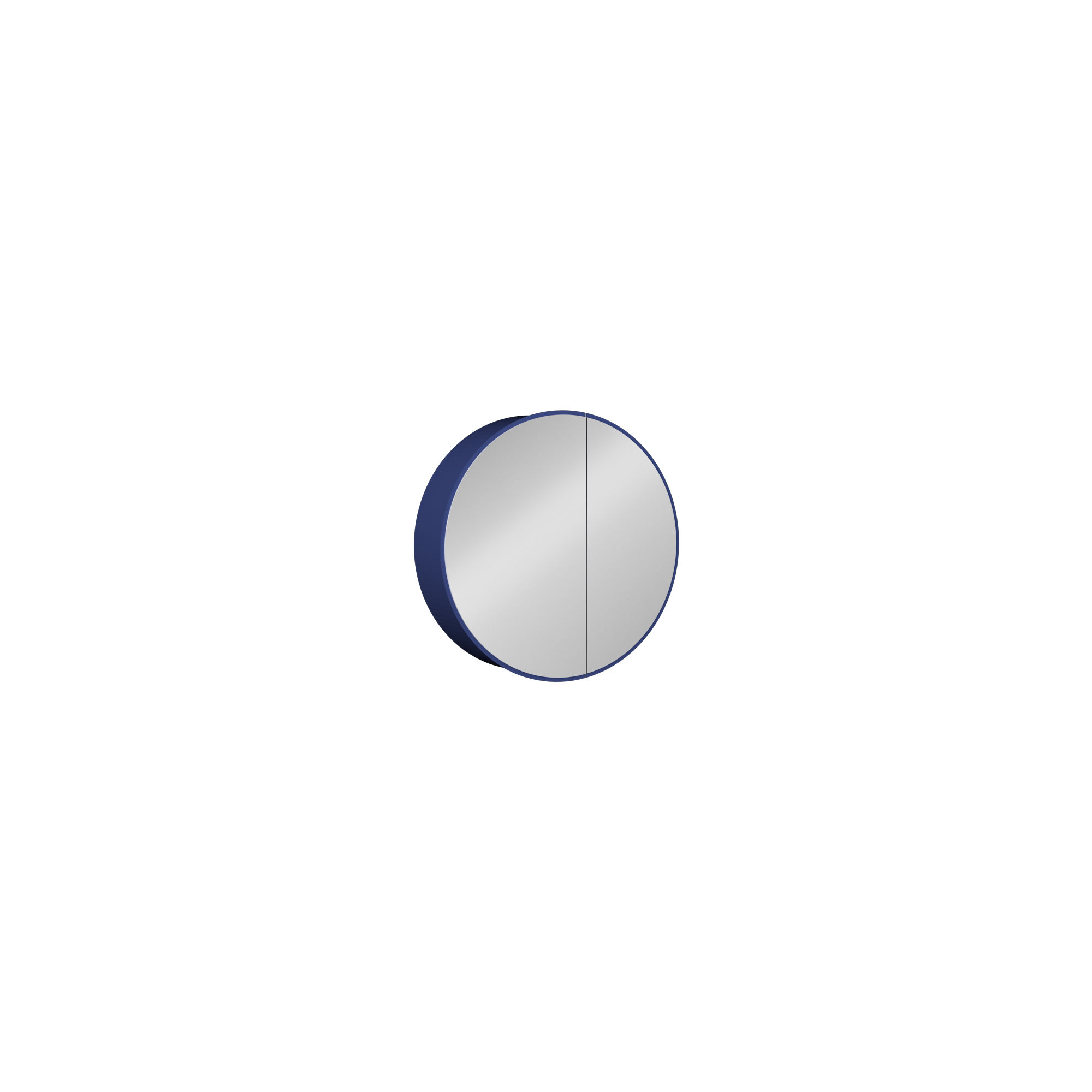 Sogno Mirror Cabinet, Night Blue 24"