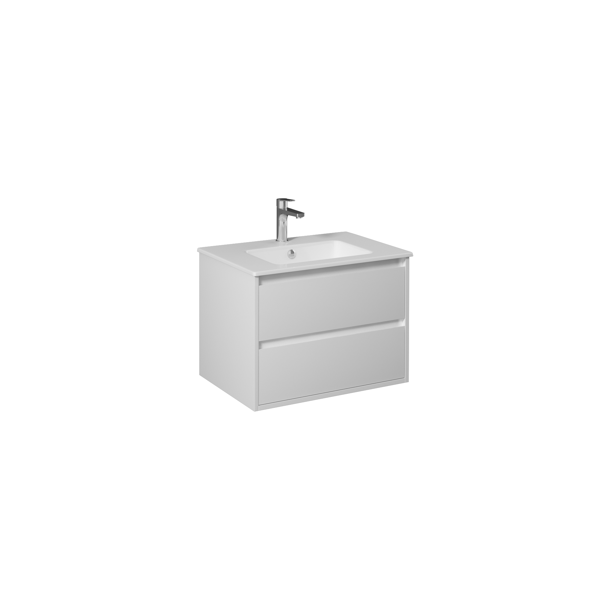 Pro Washbasin Cabinet, White 28"
