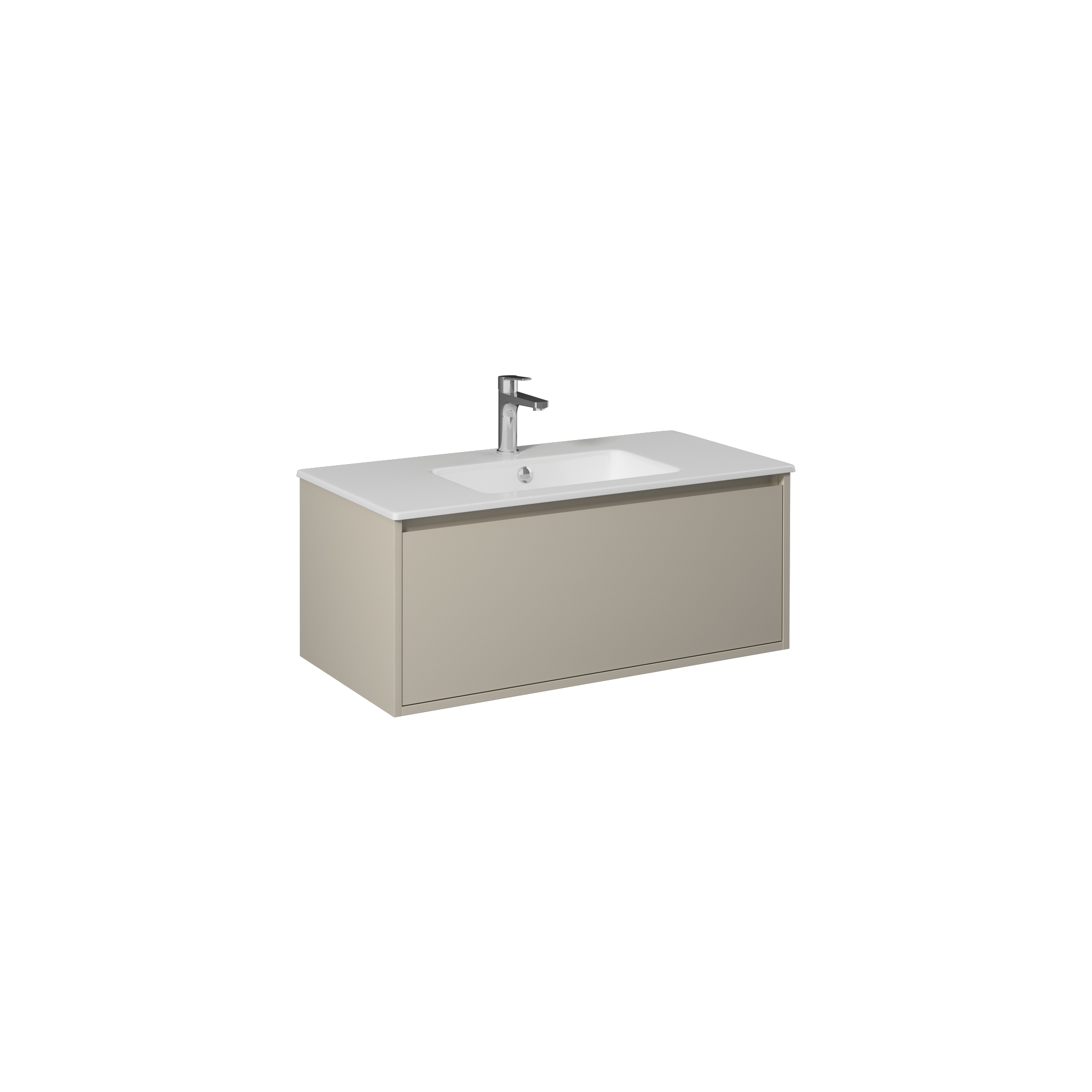 Pro Washbasin Cabinet, Sand Beige 39"