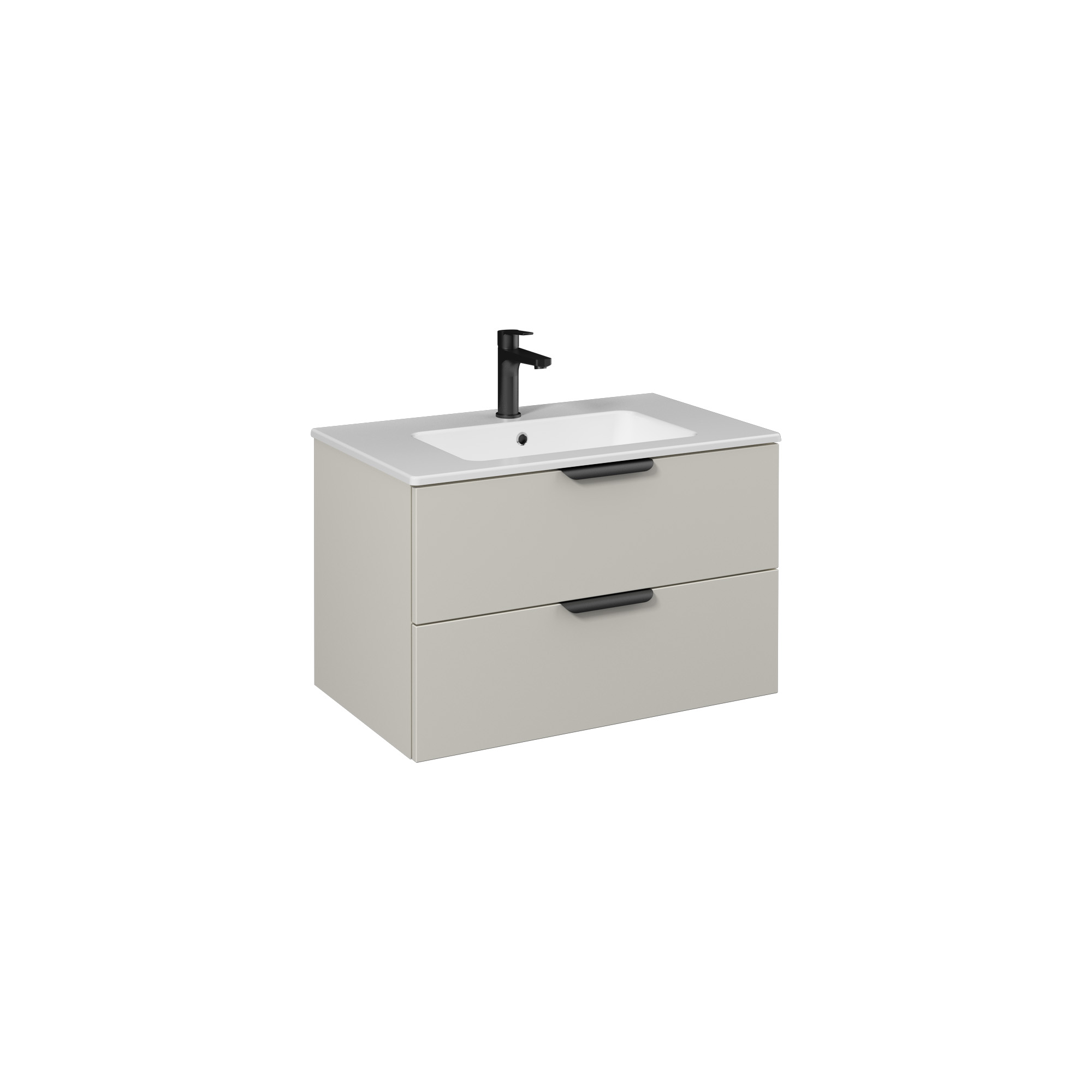 Liv Washbasin Cabinet, Light Beige 31"