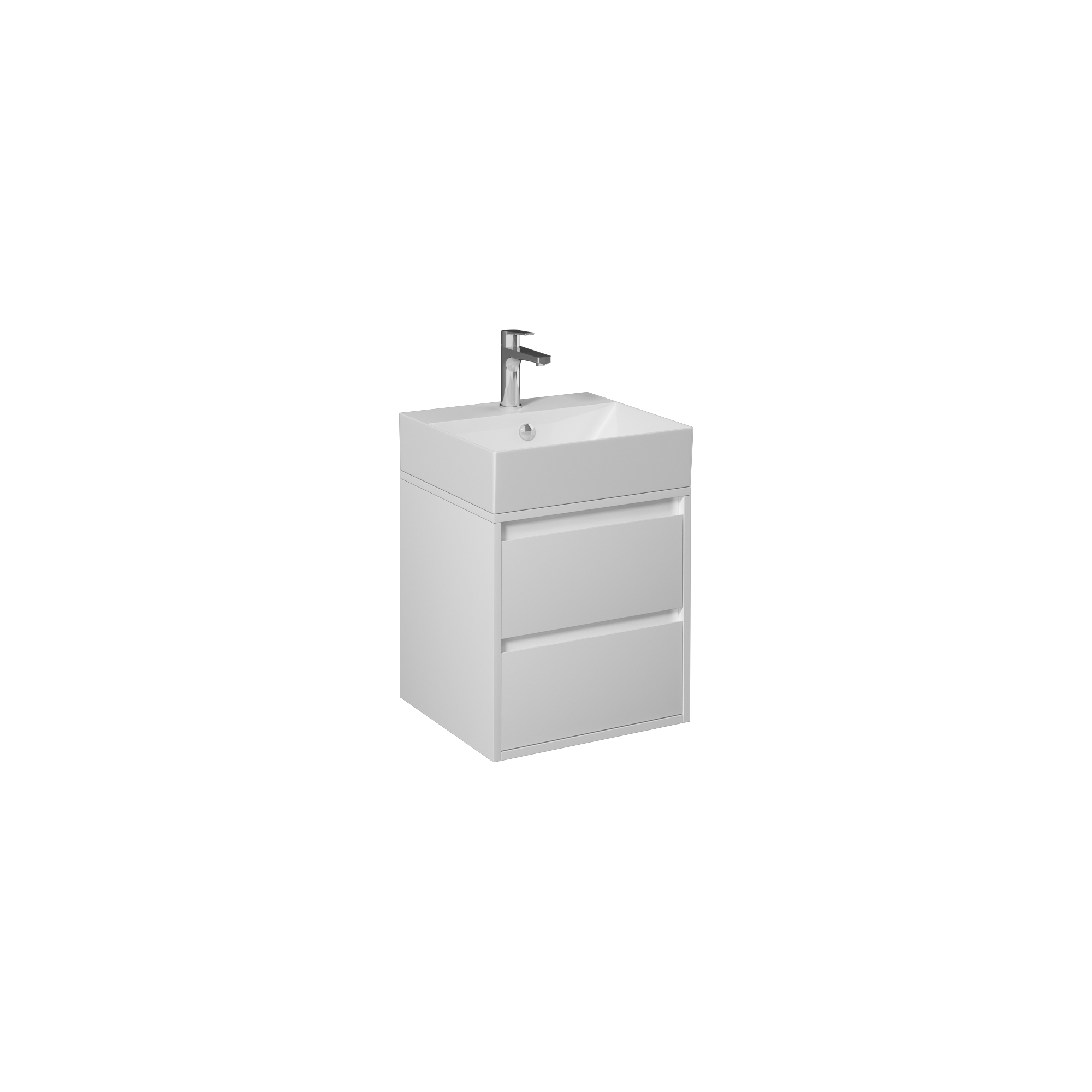 Pro Washbasin Cabinet, White 20"