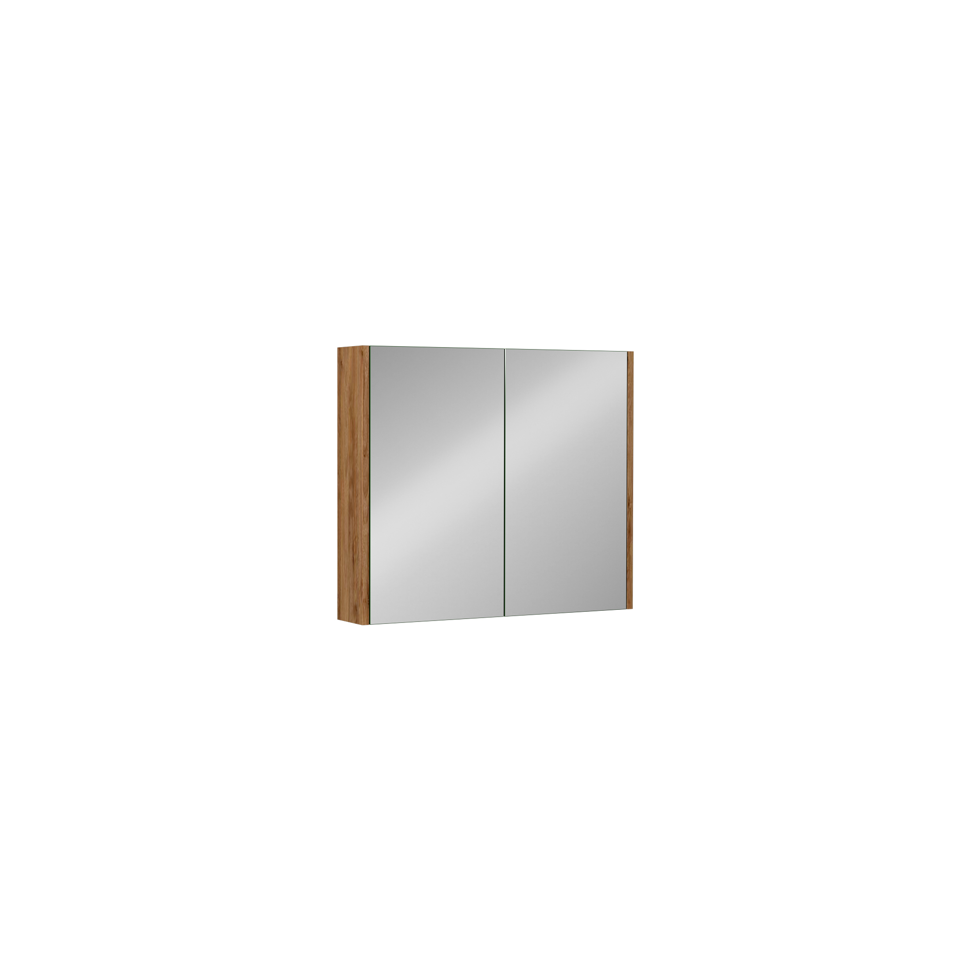 Trio + 100 cm Mirror Cabinet, Latin Marble