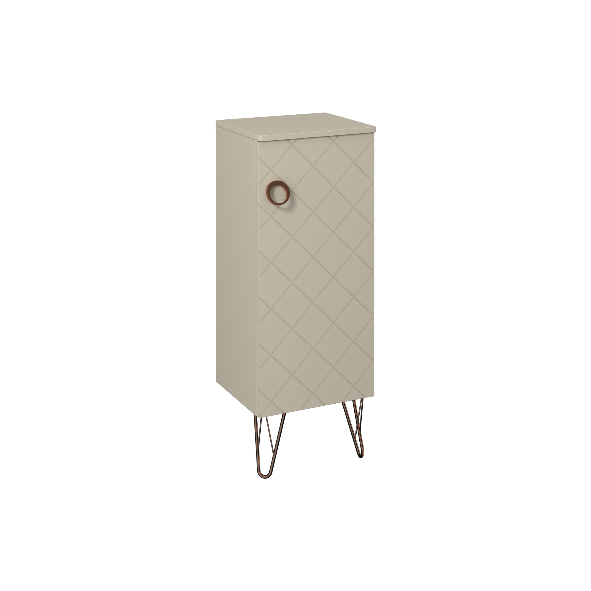 Rosa Pouf White