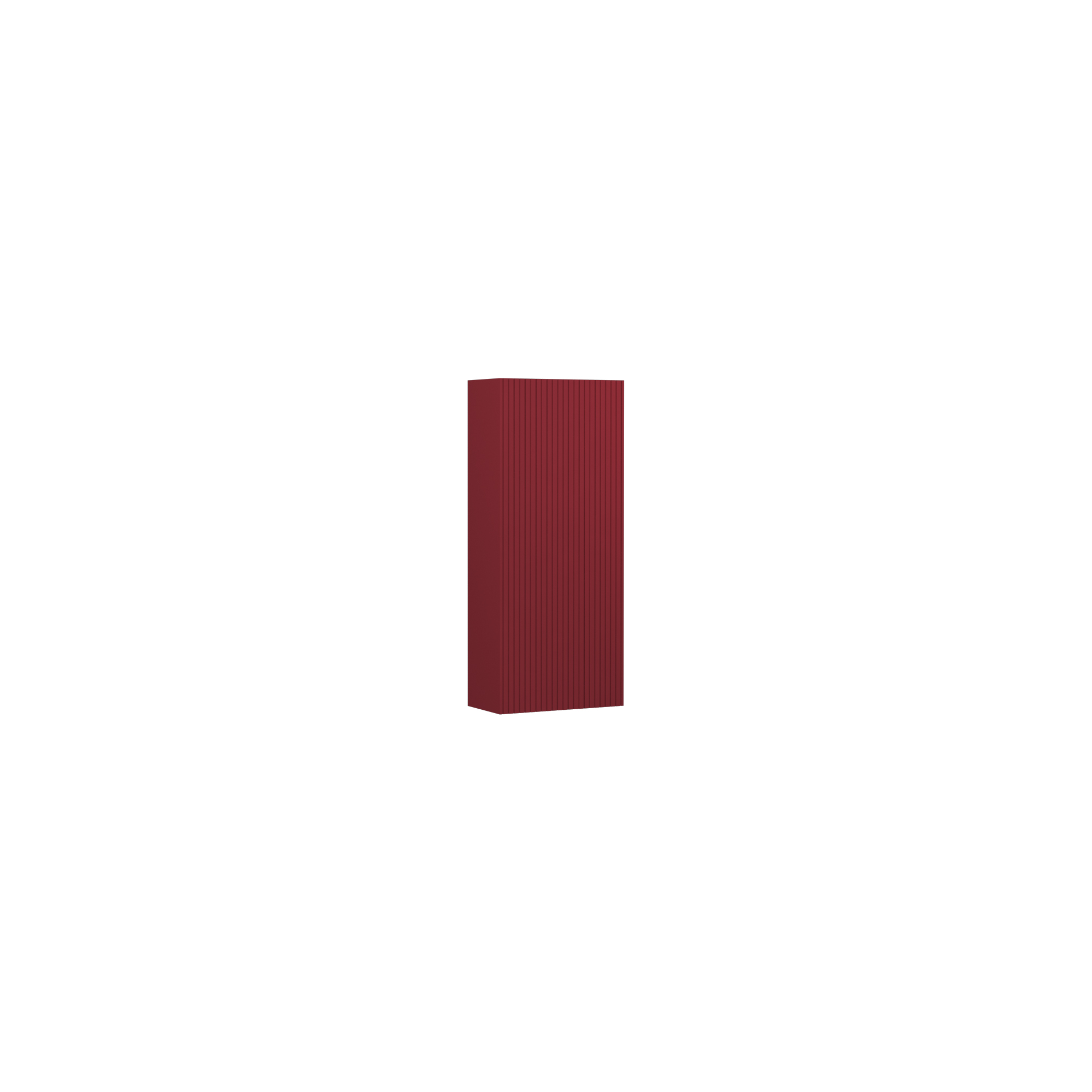Infinity Washbasin Cabinet Dark Salmon, with Salmon Washbasin 51"