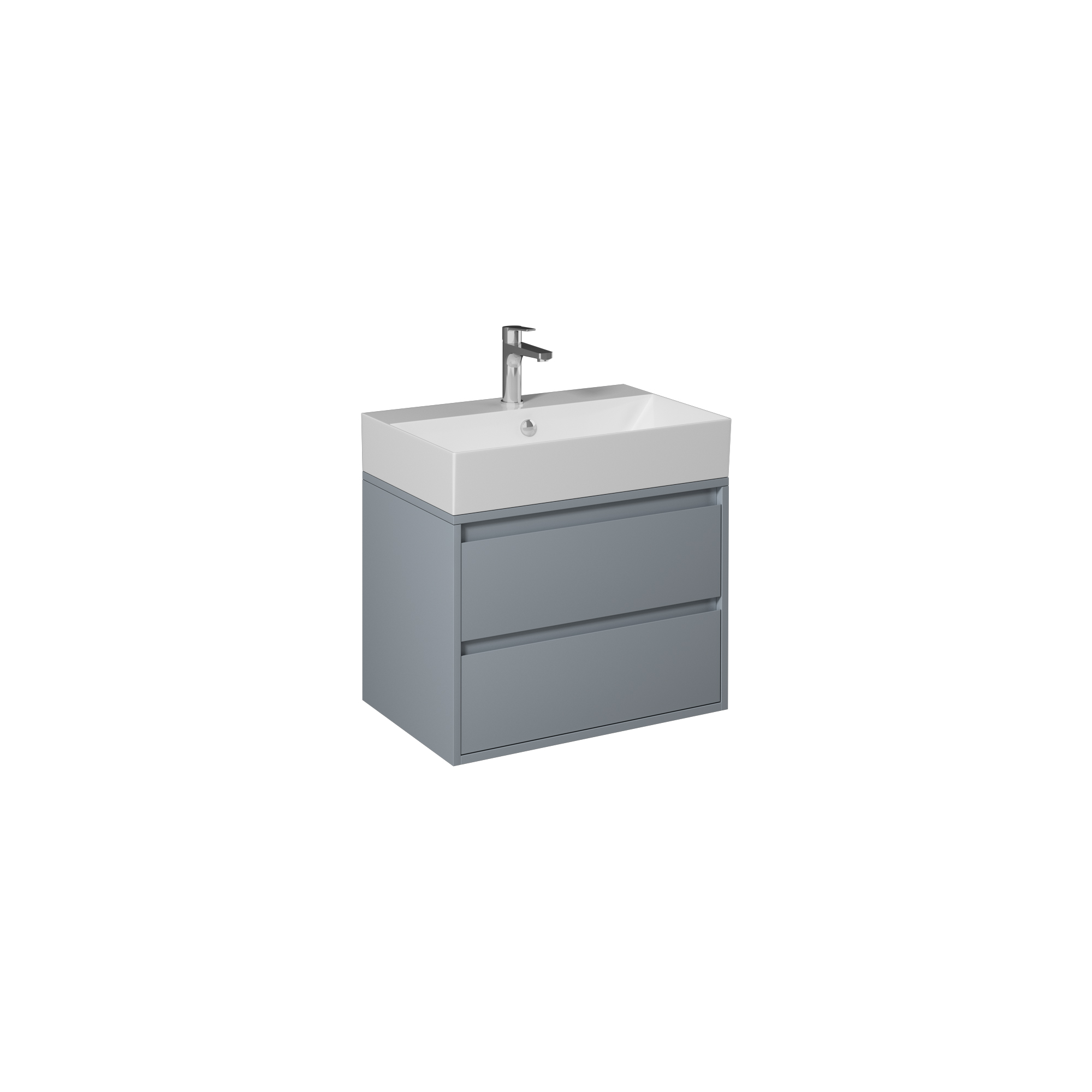 Pro Washbasin Cabinet, Light Grey 28"