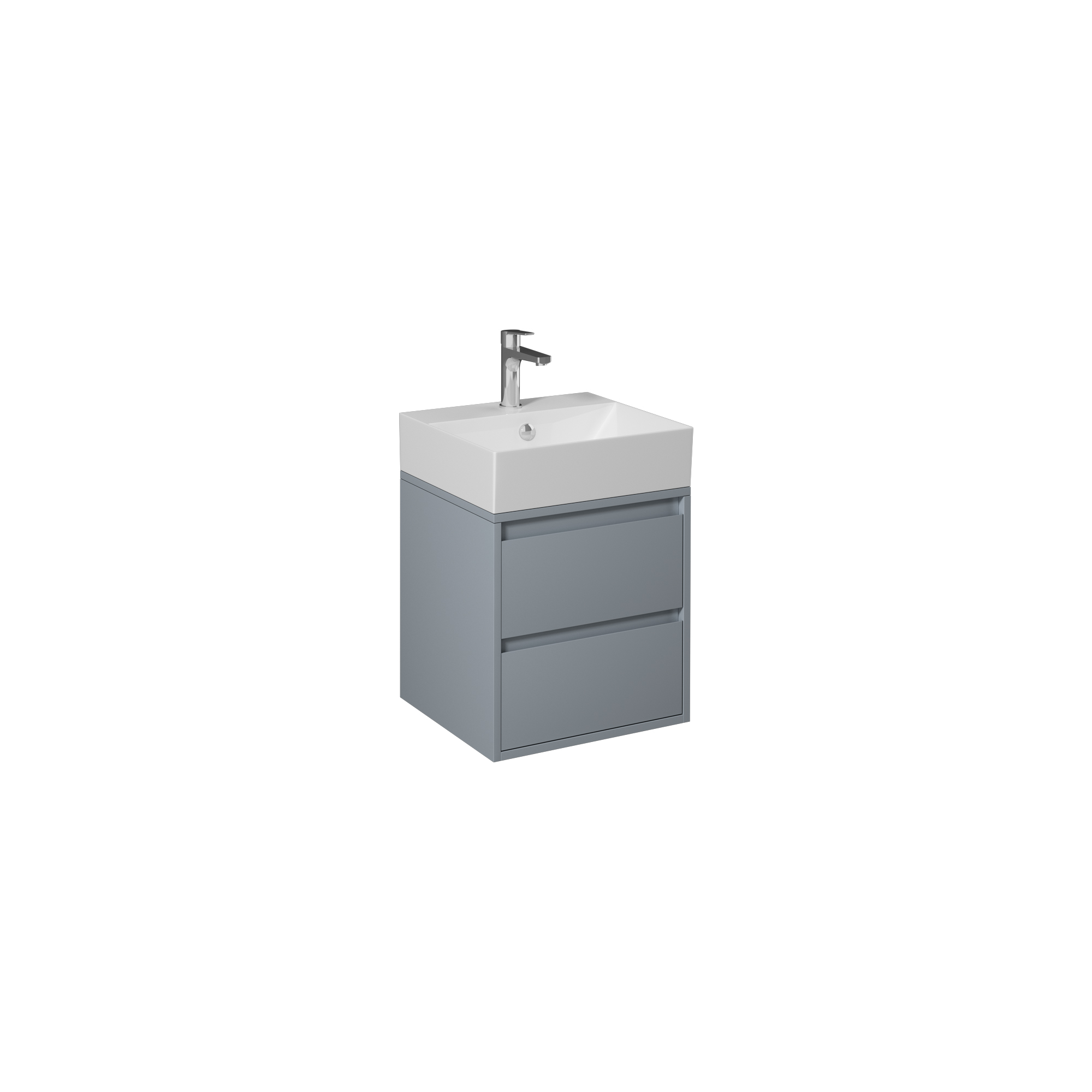 Pro Washbasin Cabinet, Light Grey 20"