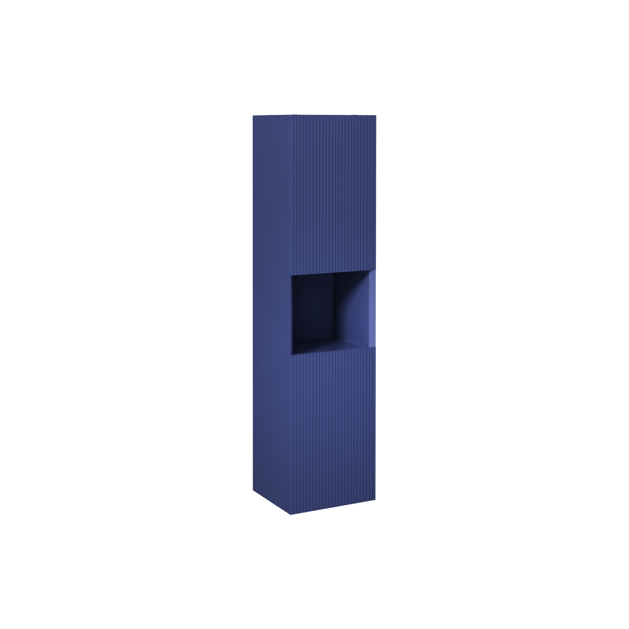 Infinity Washbasin Cabinet Dark Salmon, with Salmon Washbasin 51"