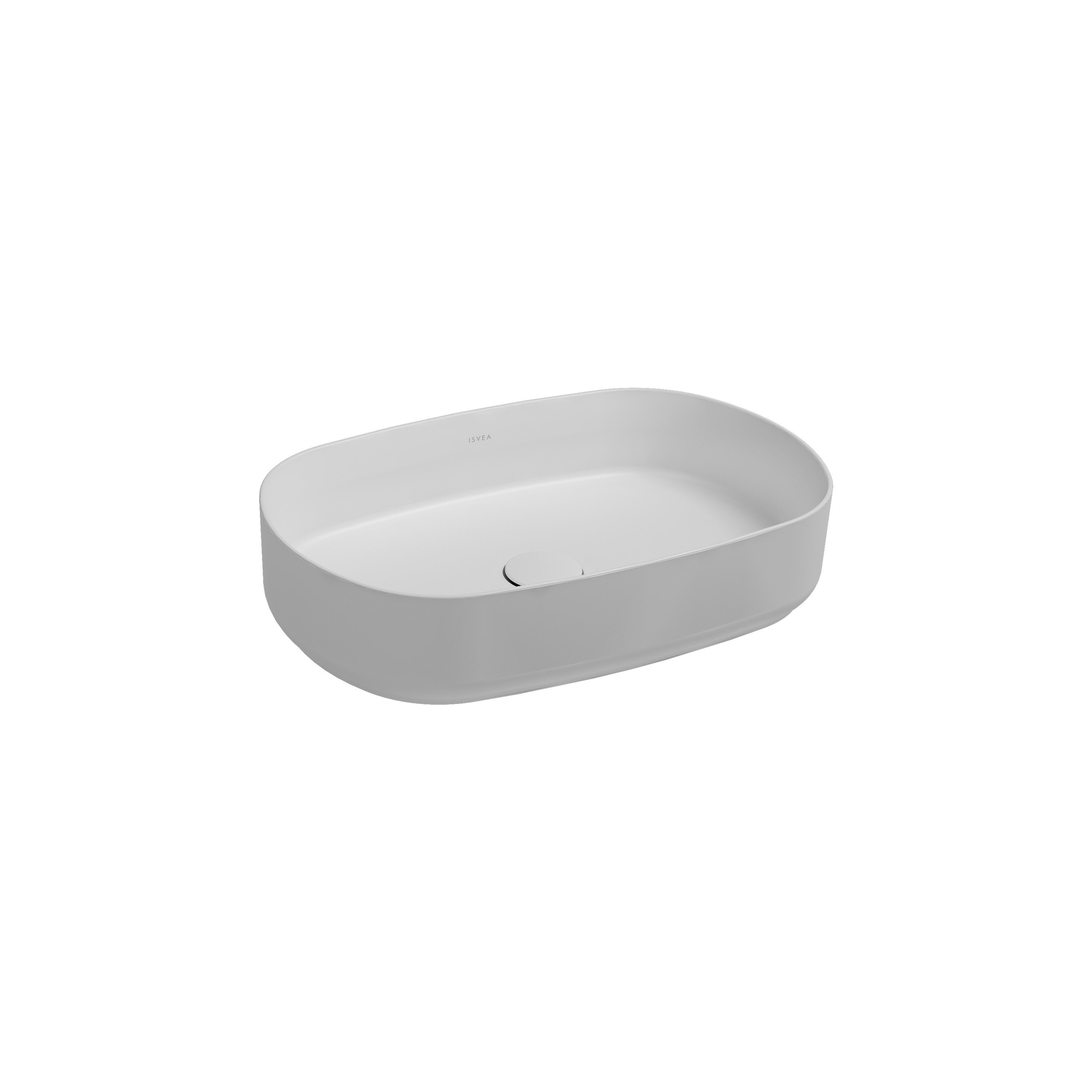 Infinity Countertop Washbasin 22’’ Matte White