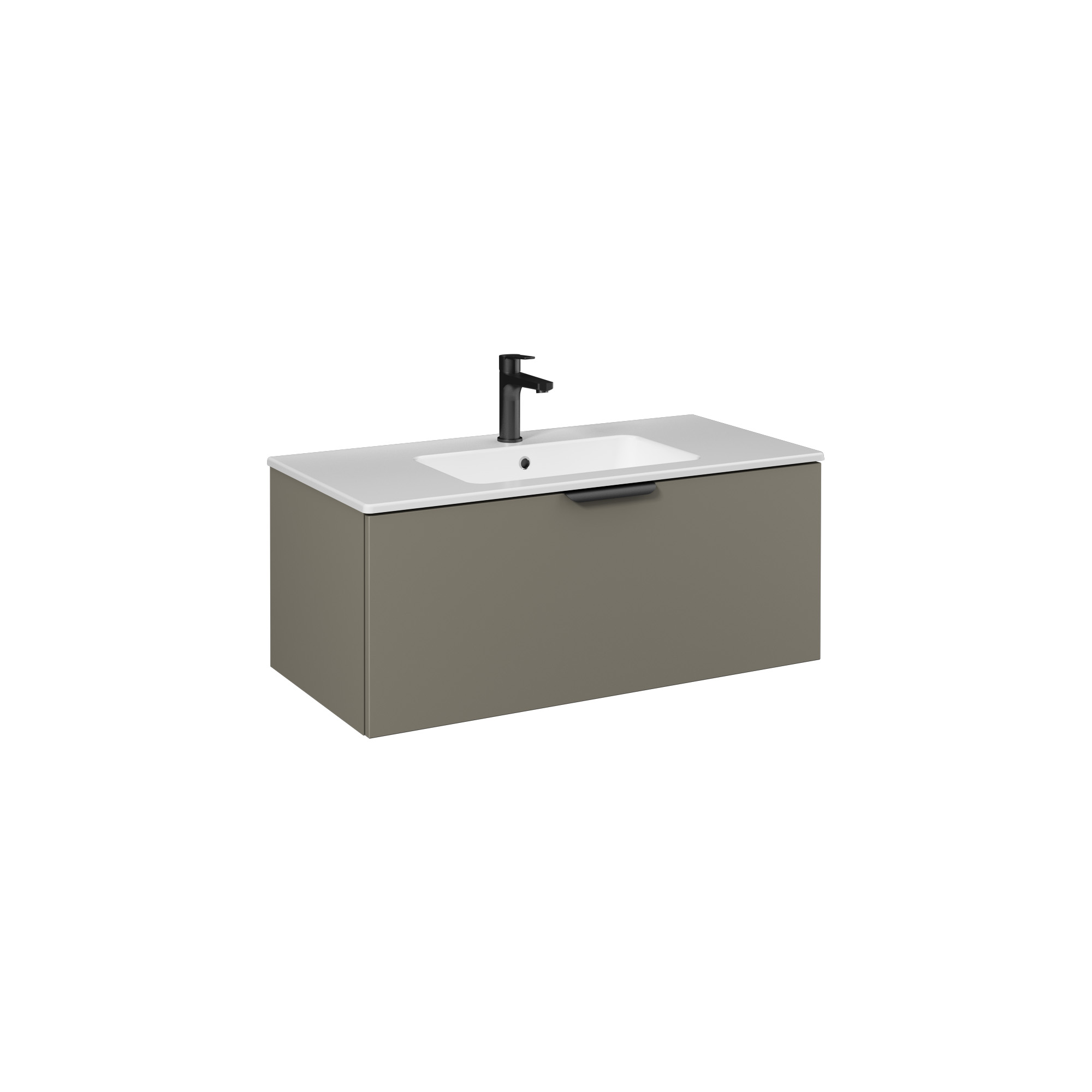 Liv Washbasin Cabinet, Lava 39"