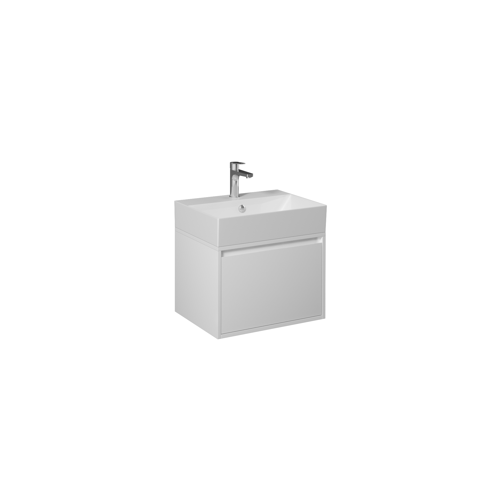 Pro Washbasin Cabinet, White 24"
