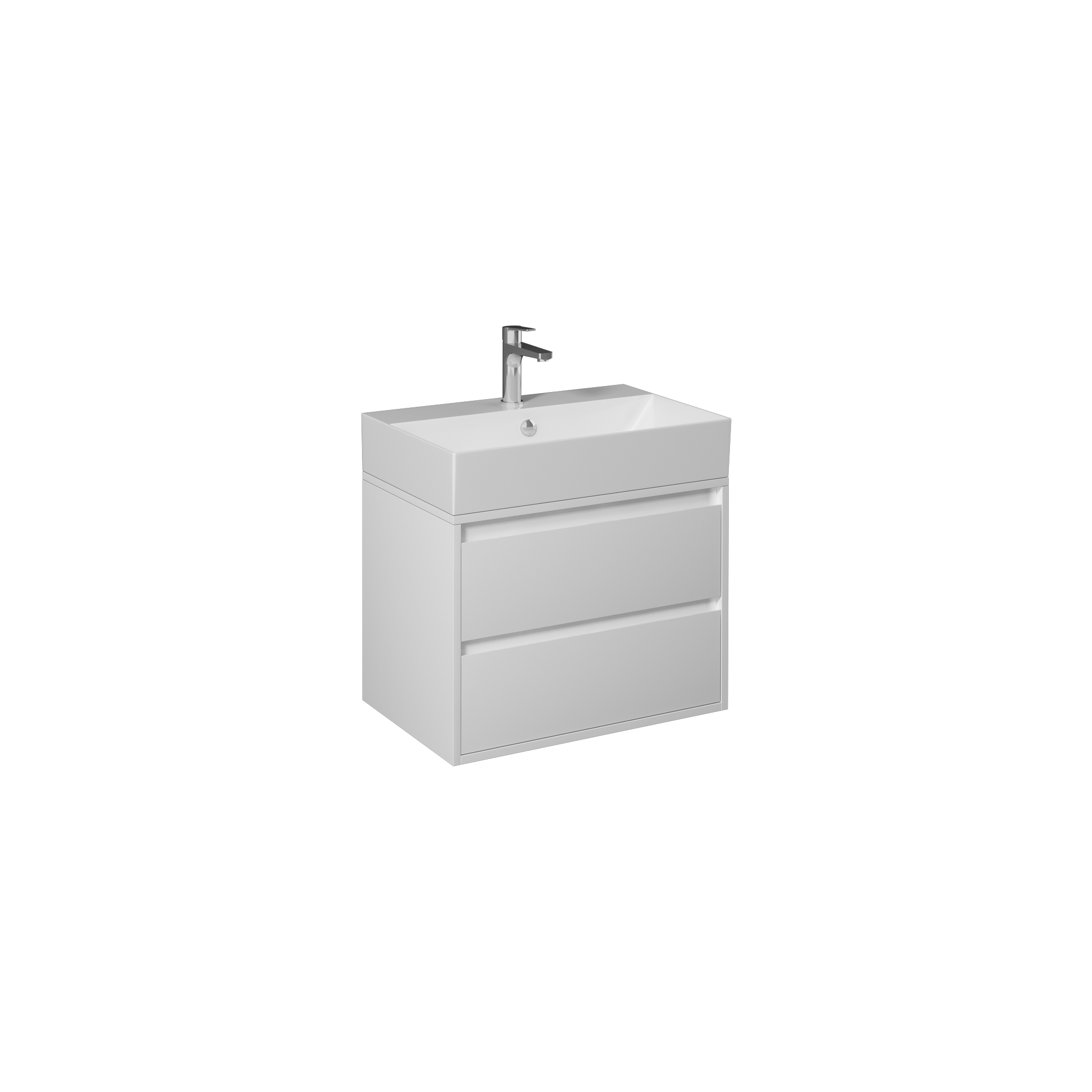 Pro Washbasin Cabinet, White 28"