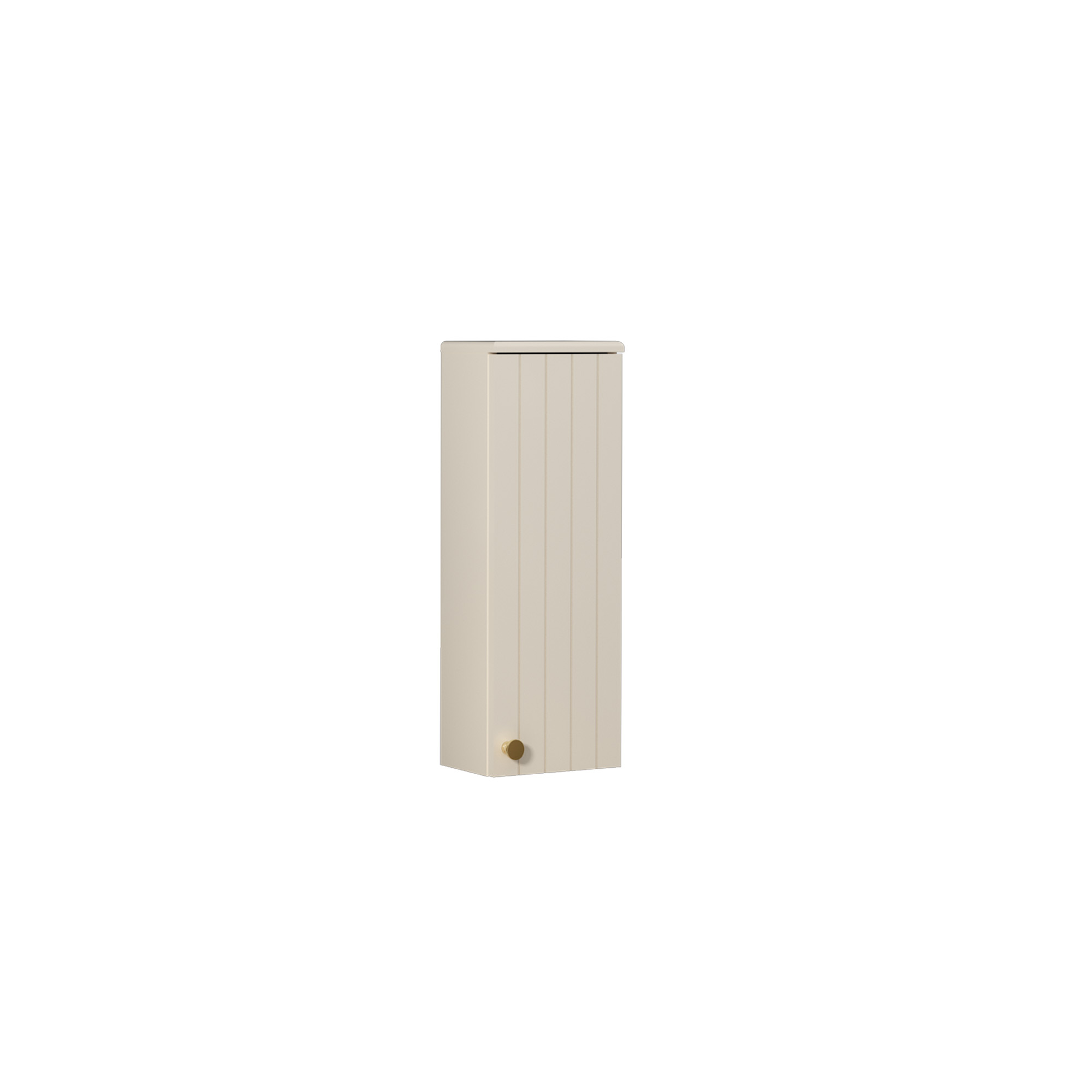 Rinato Mirror Cabinet, Stone Grey Right 35 cm