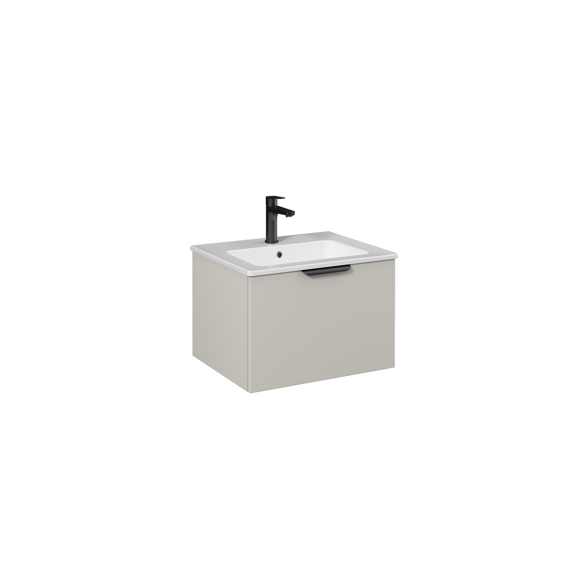 Liv Washbasin Cabinet, Light Beige 24"
