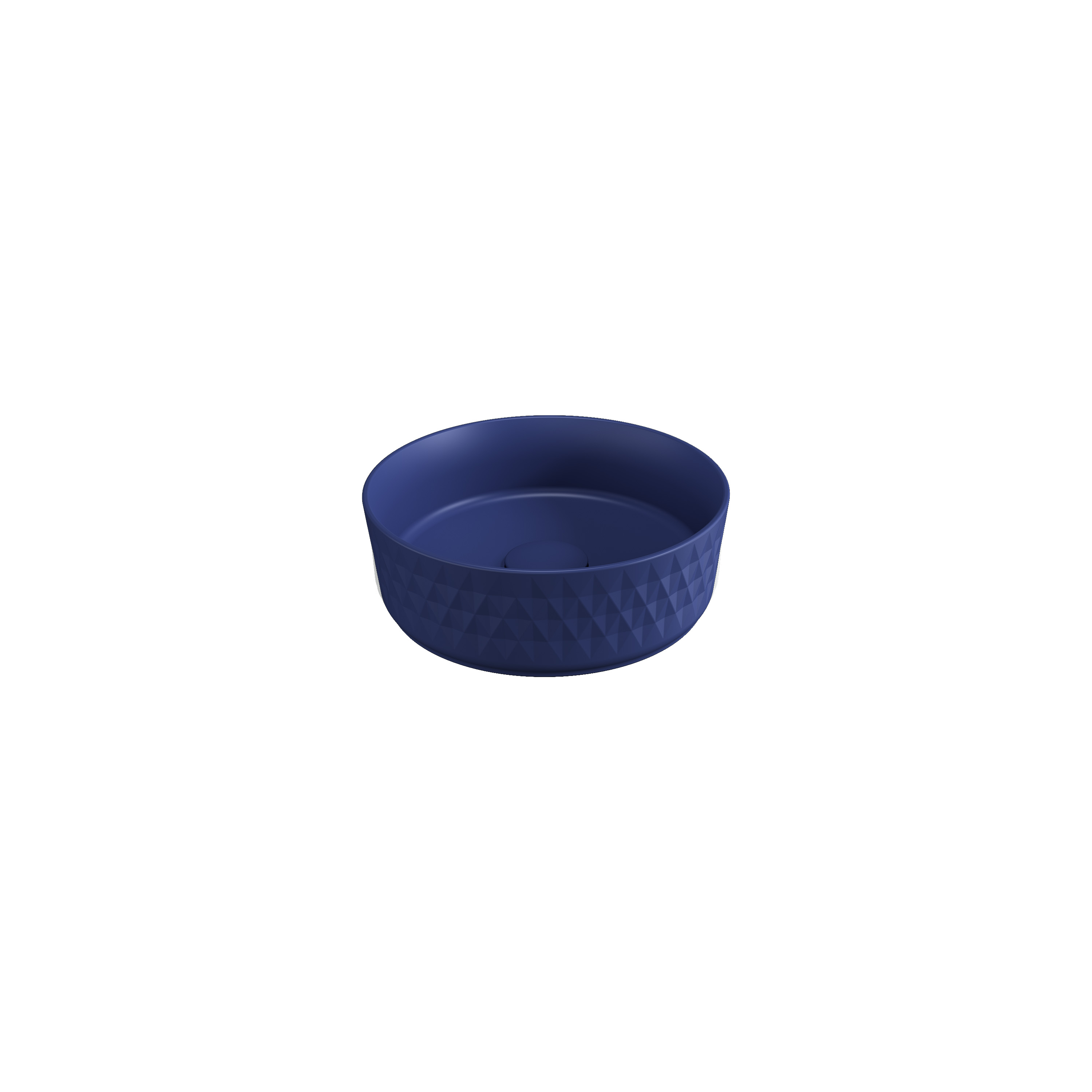 Rombo Countertop Washbasin Isvea Blue 14"