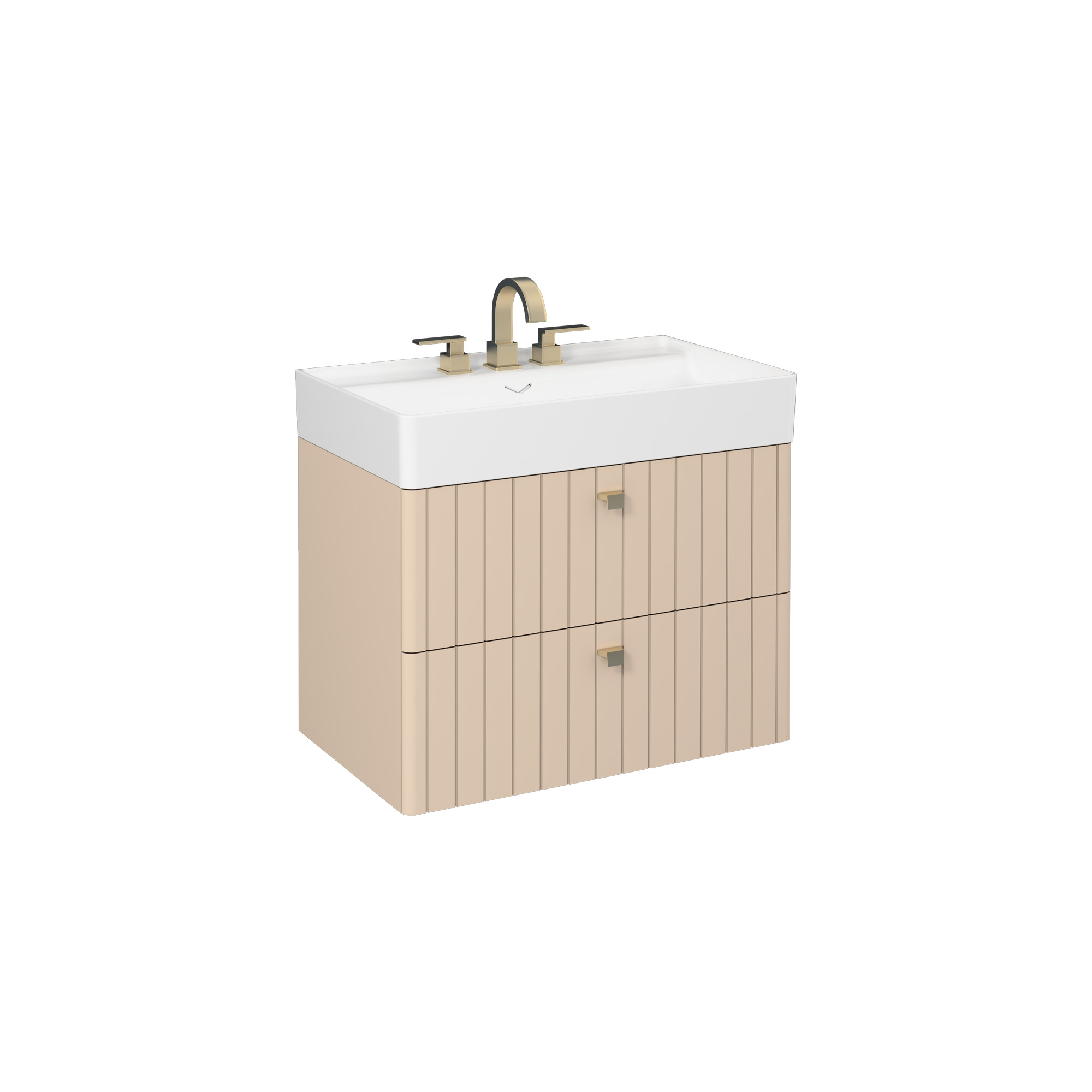 Vea Cabinet Dark Beige 31"