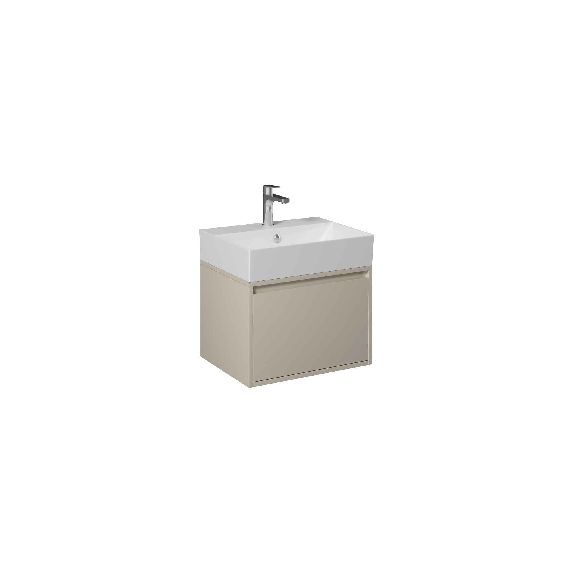 Pro Washbasin Cabinet, Sand Beige 24"