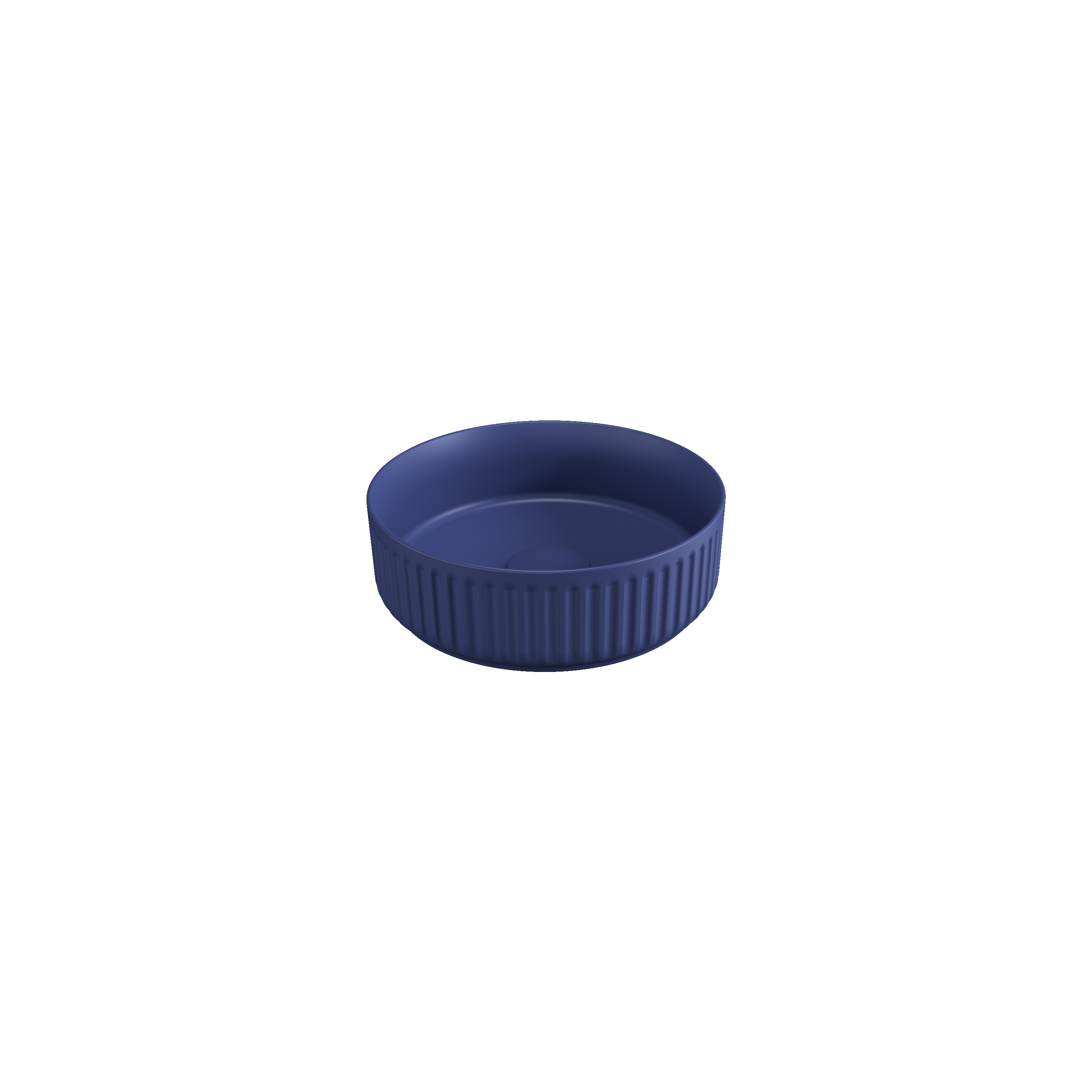 Ion Countertop Washbasin Isvea Blue Ø 14''