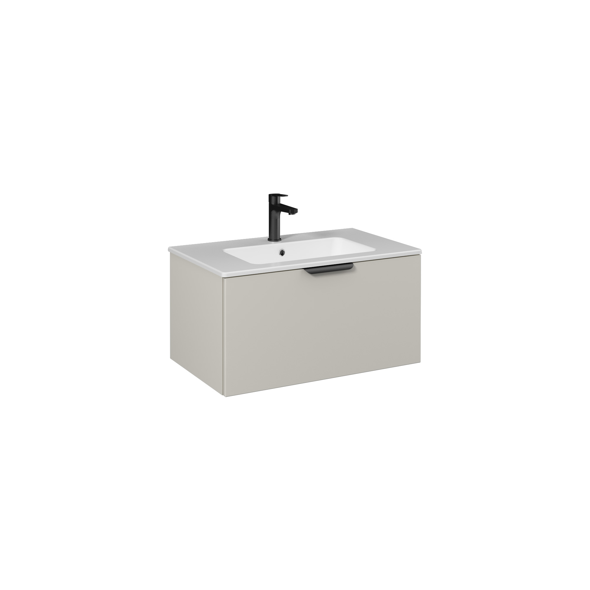 Liv Washbasin Cabinet, Light Beige 31"