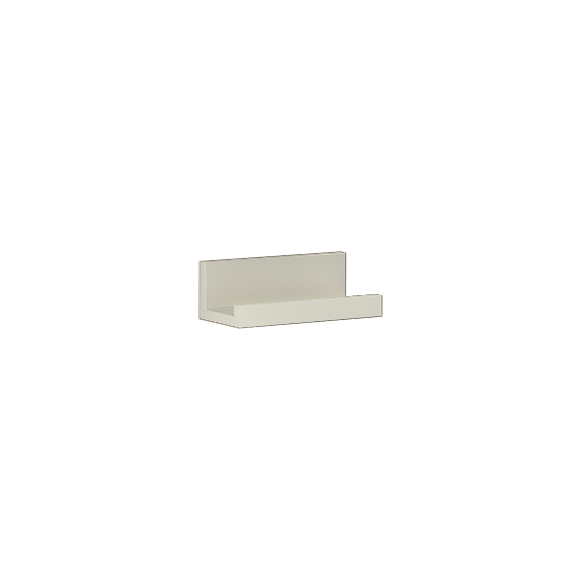 Vea 12" Wall Shelf, Stone Grey