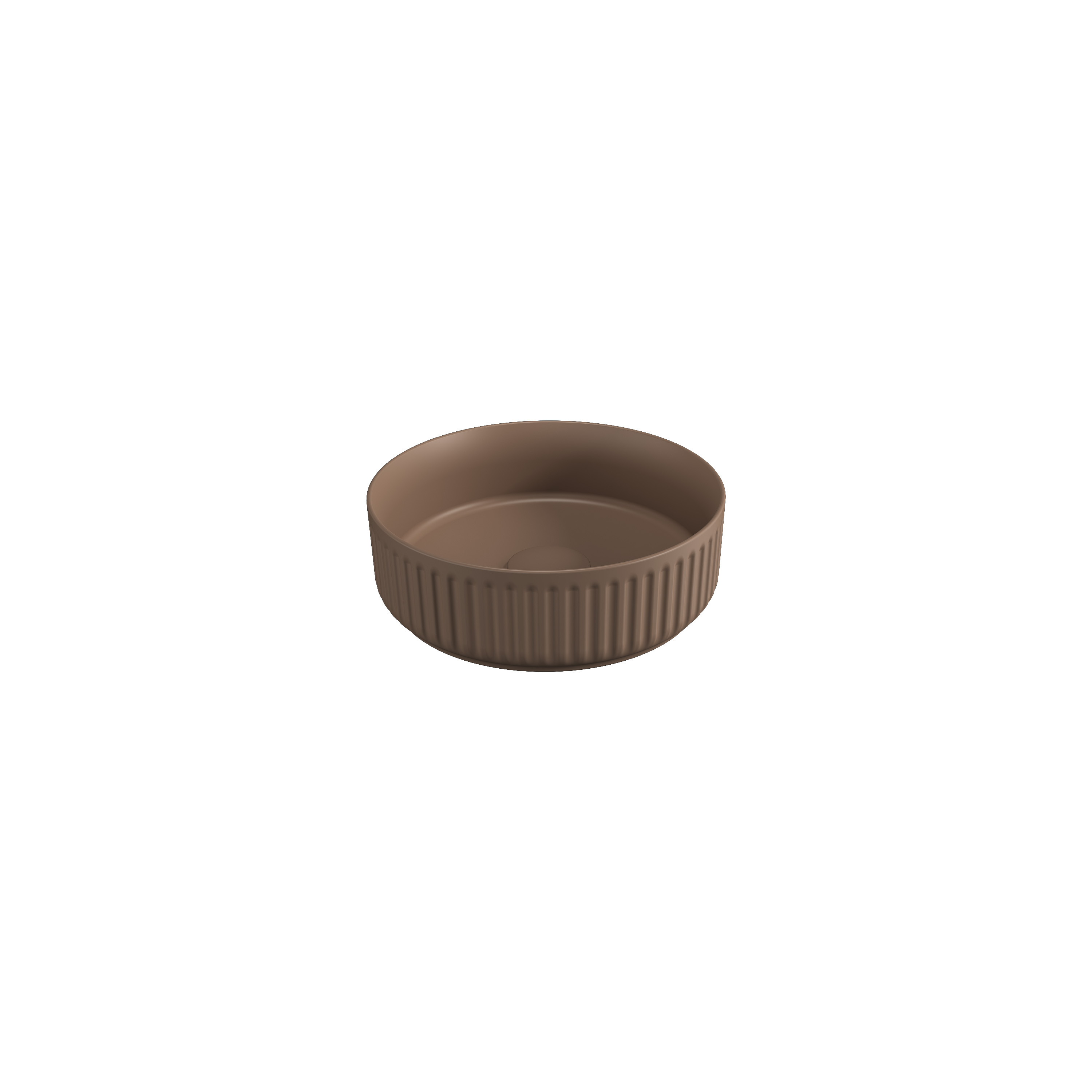 Ion Countertop Washbasin Taupe Ø 14’’