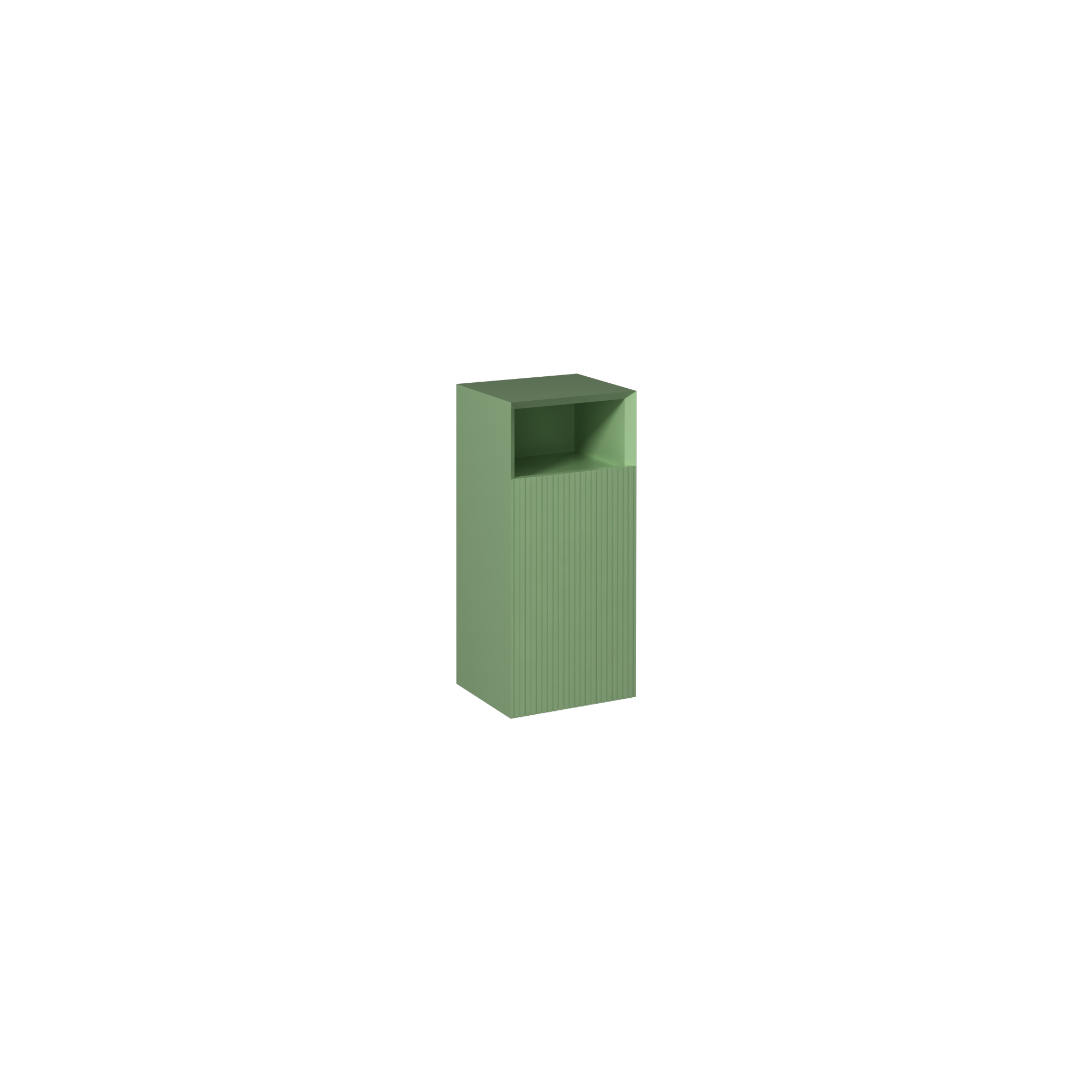 Infinity Washbasin Cabinet Dark Salmon, with Salmon Washbasin 51"