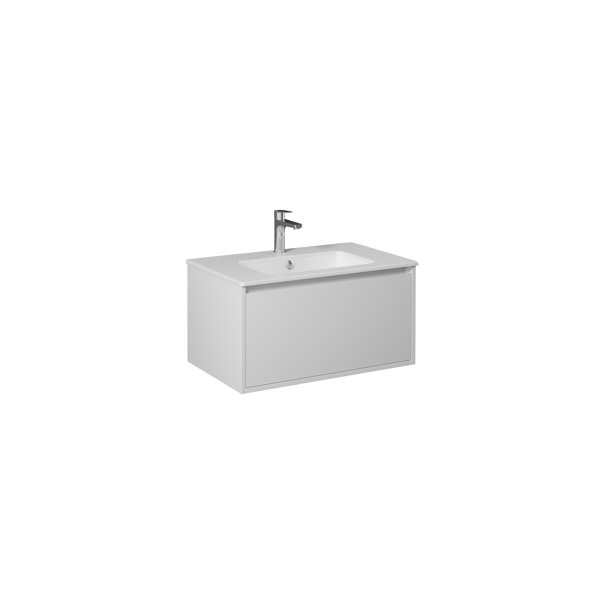 Pro Washbasin Cabinet, White 31"