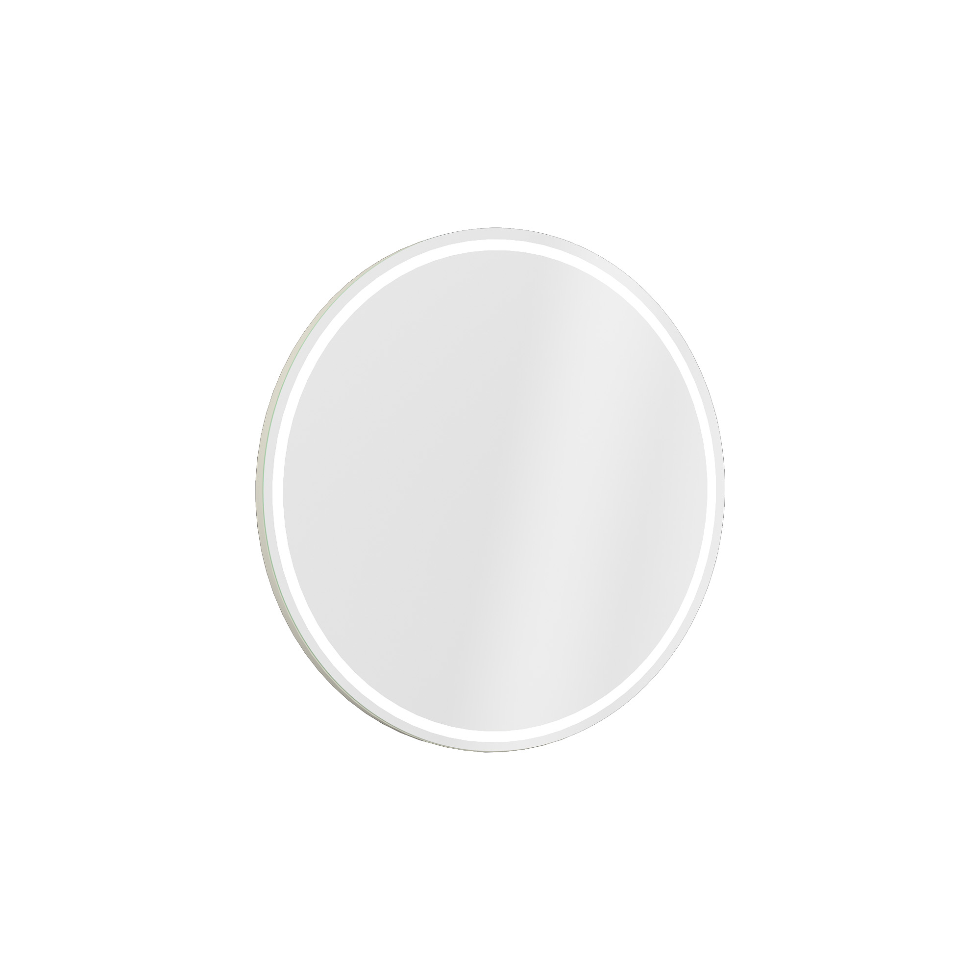 Vea Mirror with LED, Stone Grey  39"