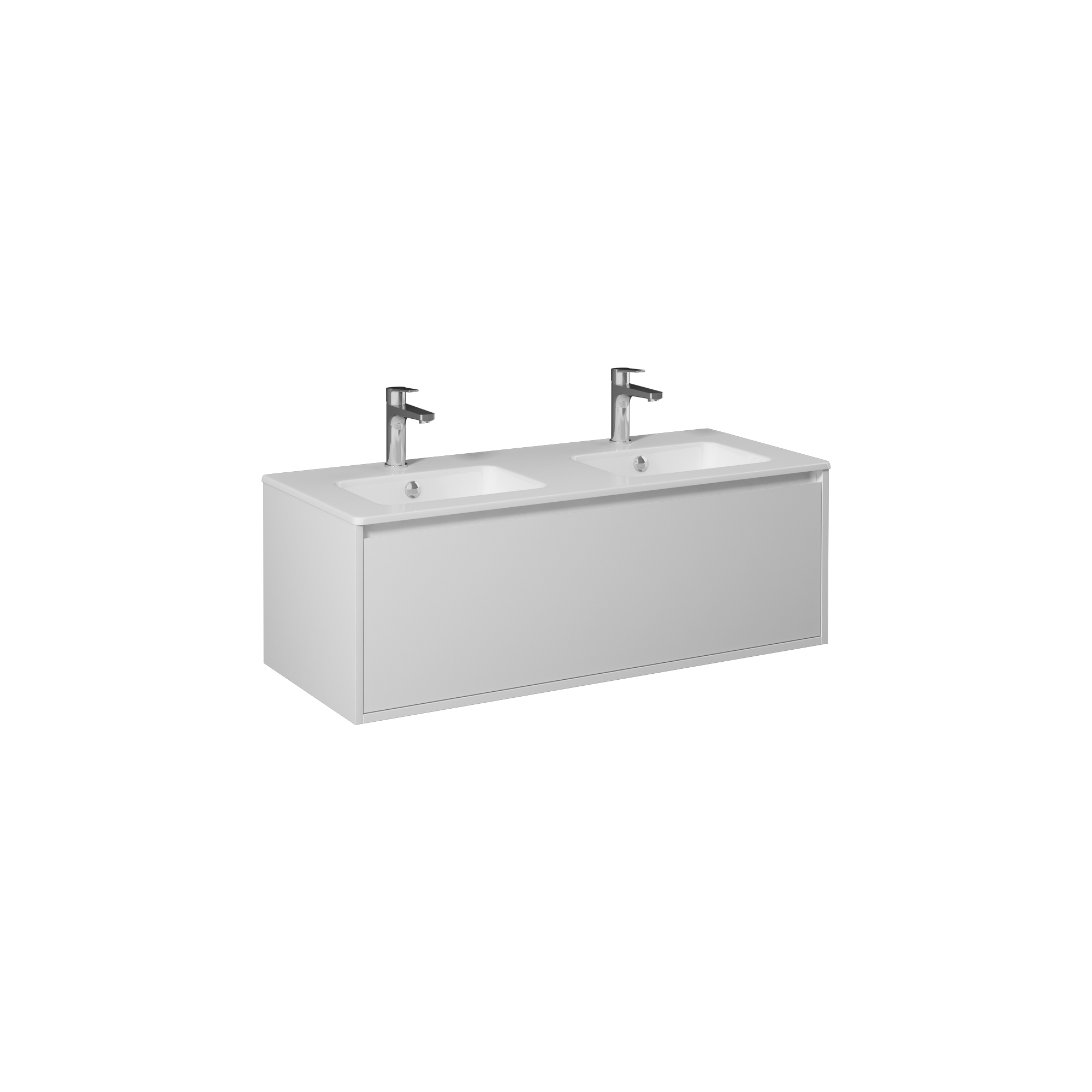 Pro Washbasin Cabinet, White 47"