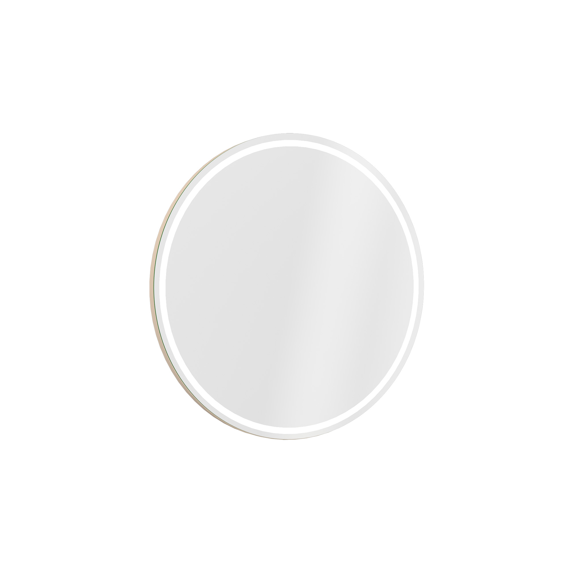 Vea Mirror with LED, Dark Beige  39"