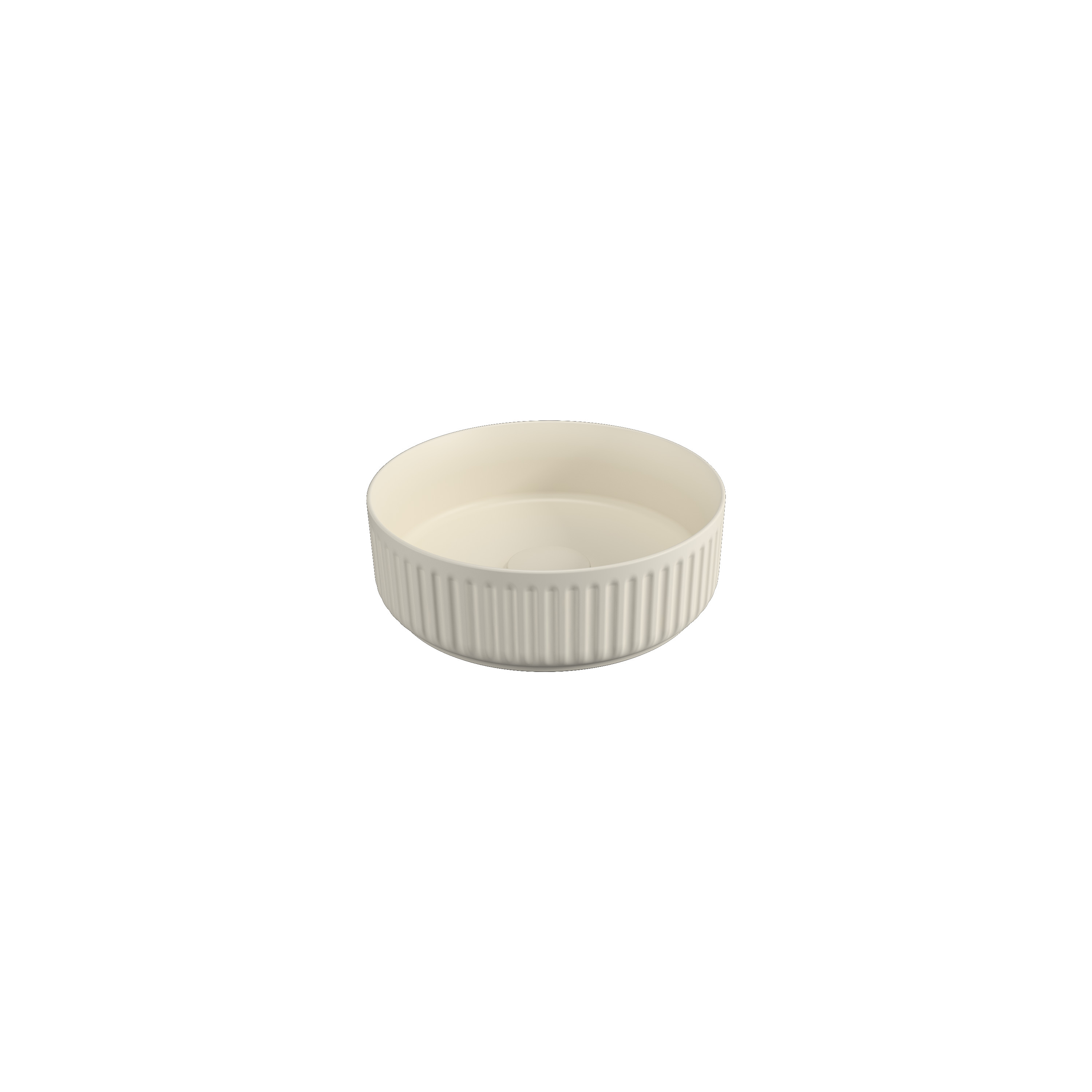 Ion Countertop Washbasin Ivory Ø 14''