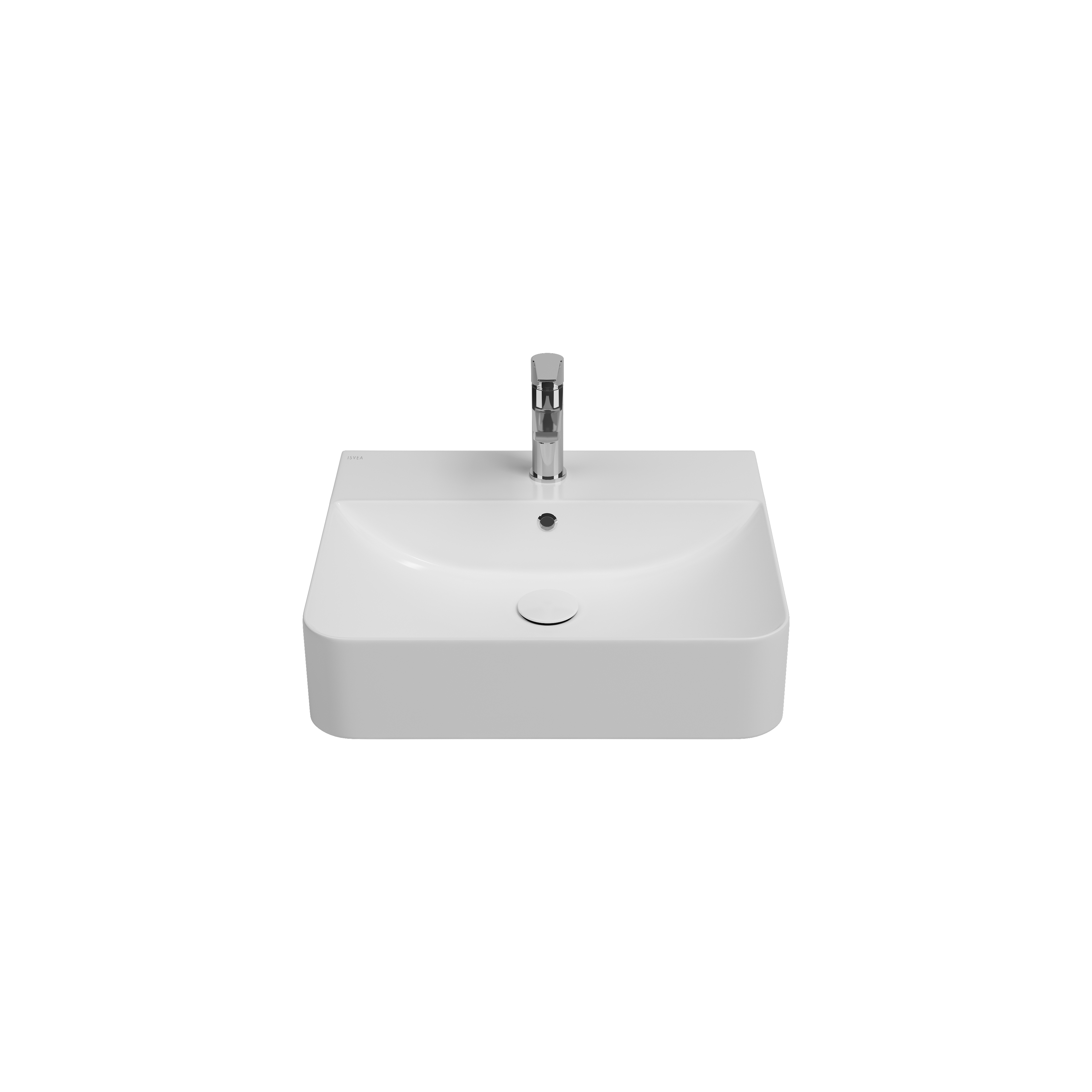 Sottaqua Semi-Recessed Countertop Washbasin, 23’’