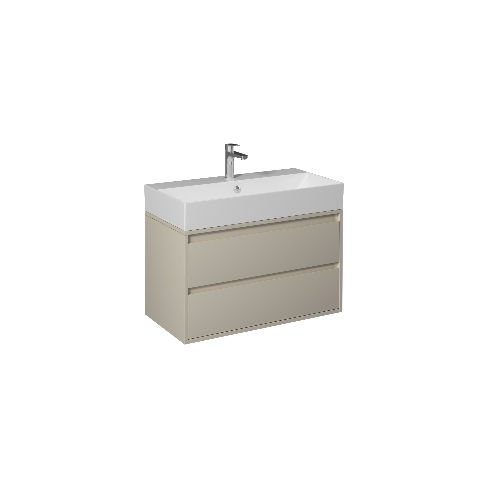 Pro Washbasin Cabinet, Sand Beige 35"