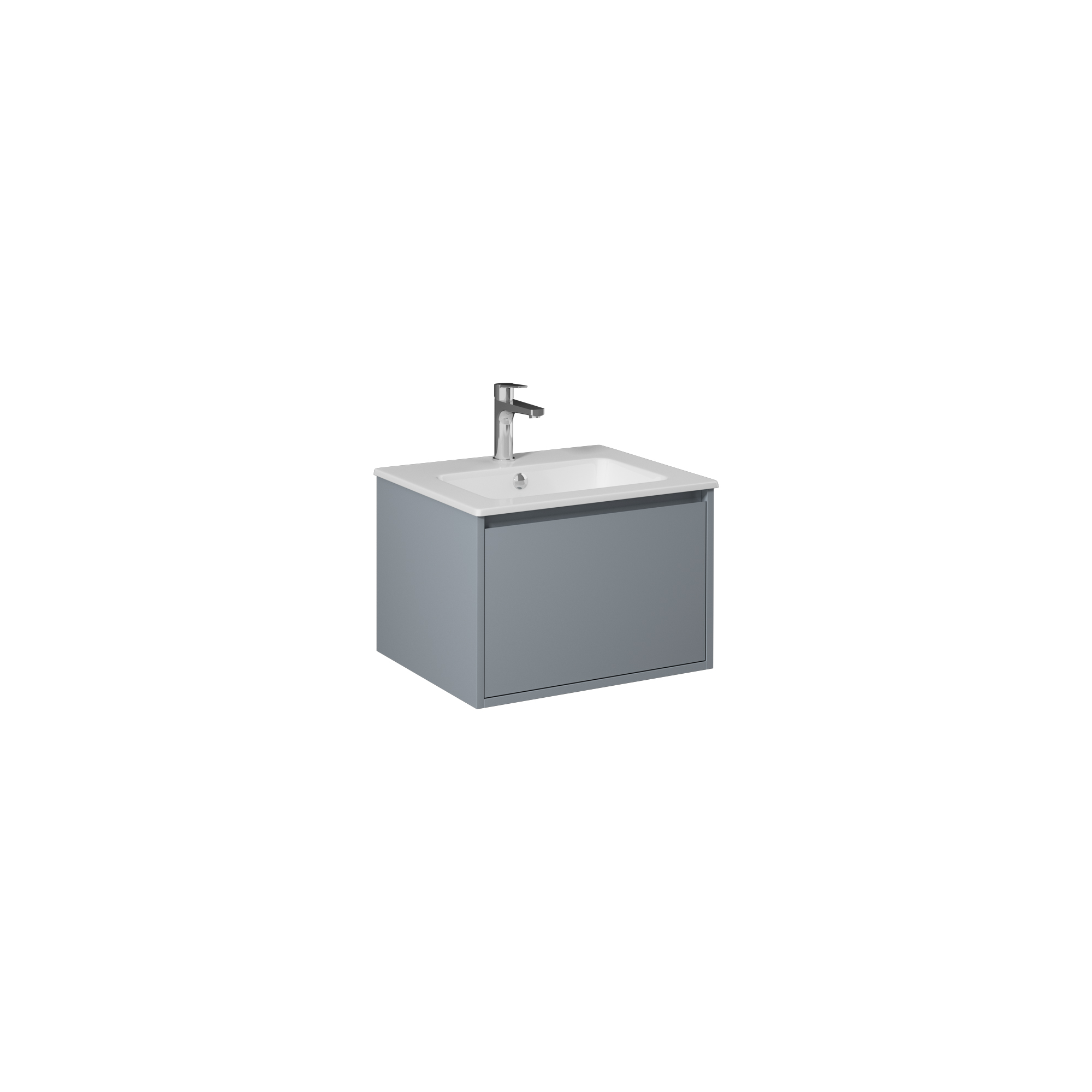 Pro Washbasin Cabinet, Light Grey 24"
