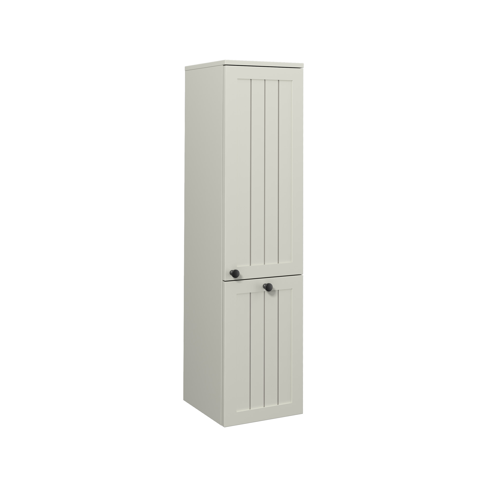 Eva Washbasin Cabinet, Satin Taupe 80 cm