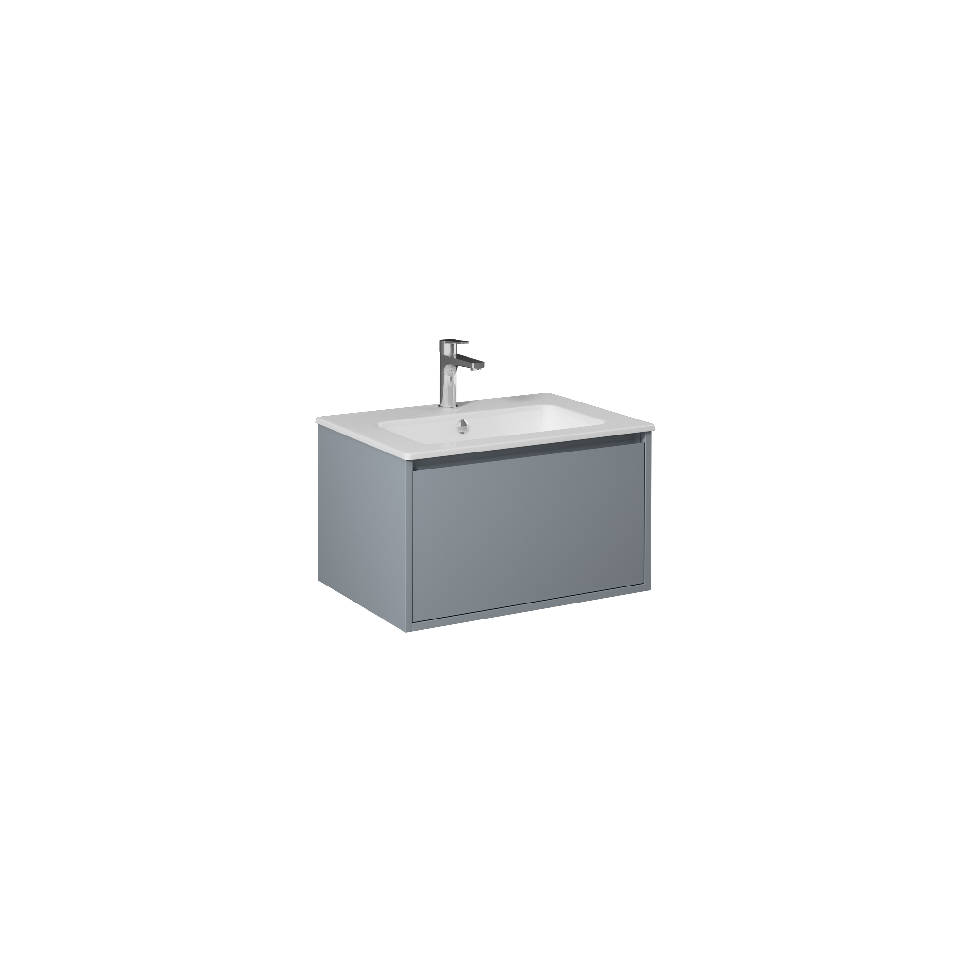 Pro Washbasin Cabinet, Light Grey 28"