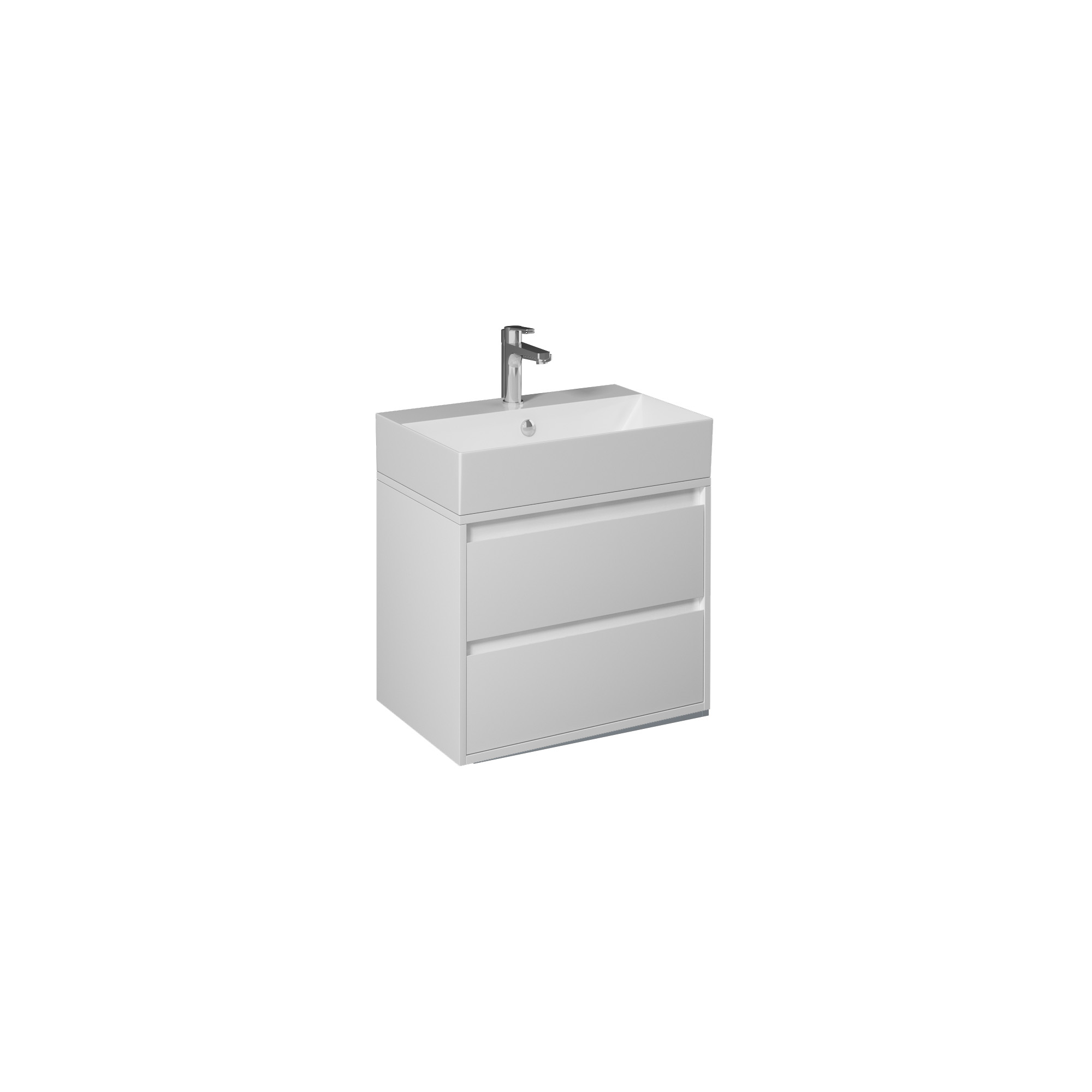 Pro Washbasin Cabinet, White 24"