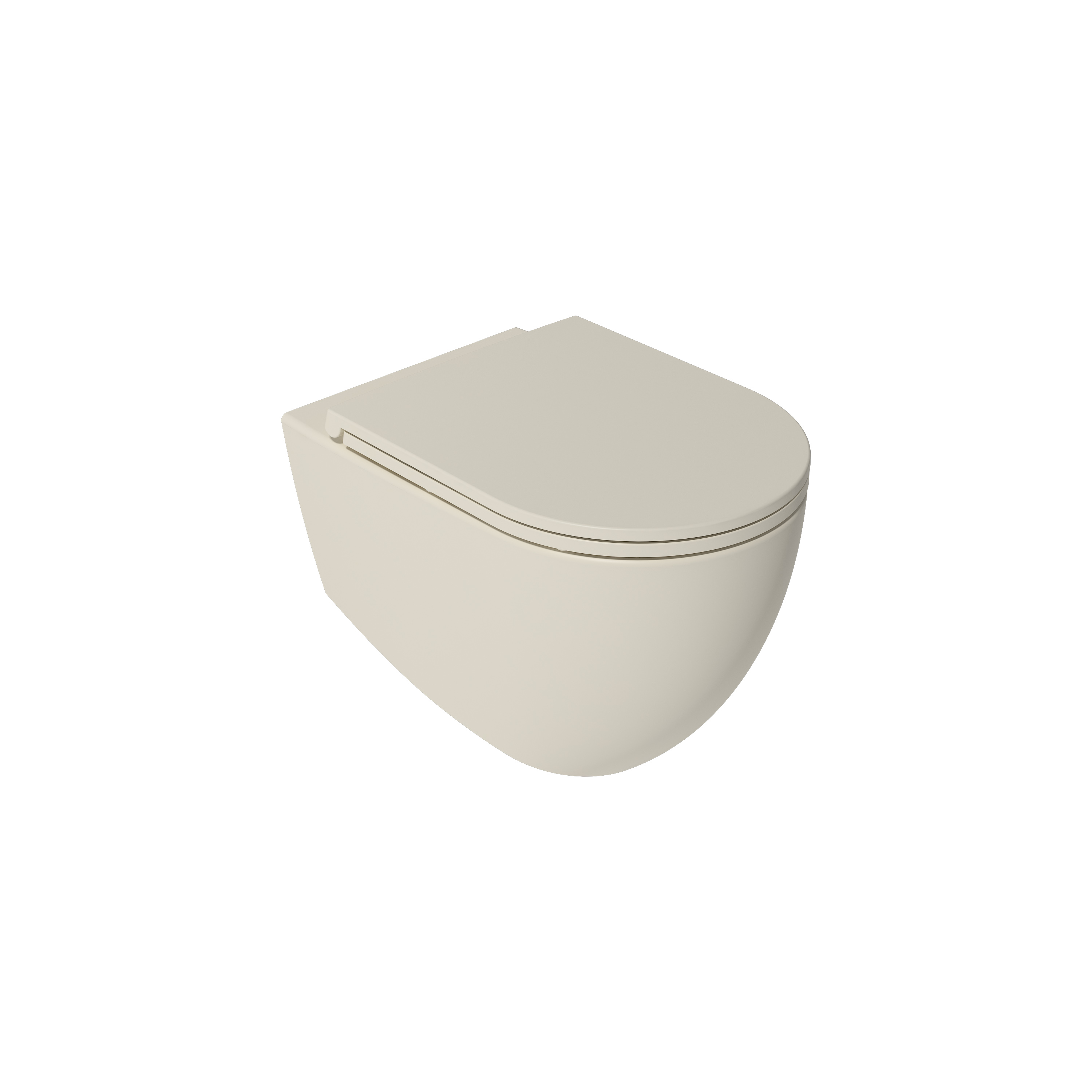 Infinity Wall Hung Bidet, Matte White