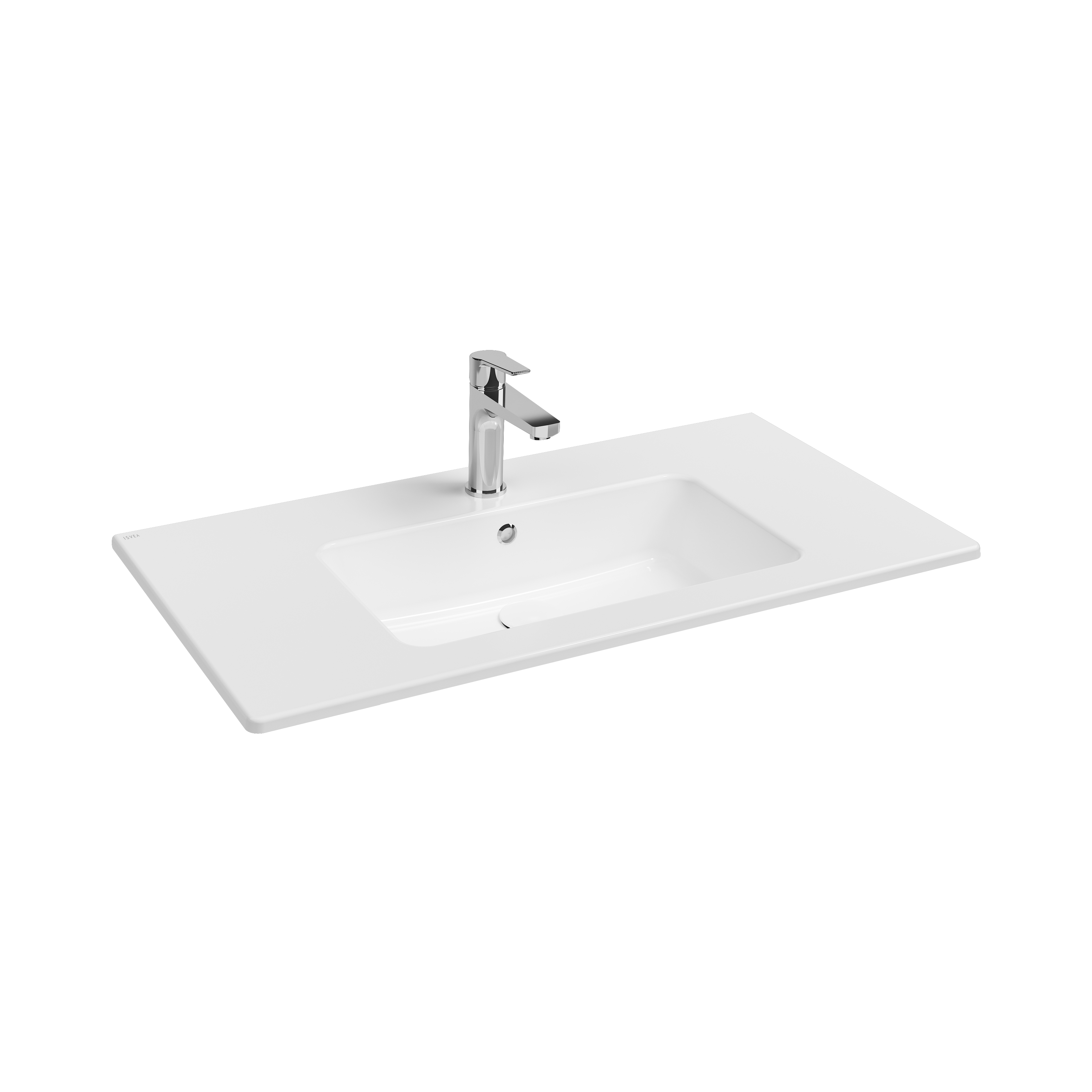 SistemaT Flat Washbasin, 36’’