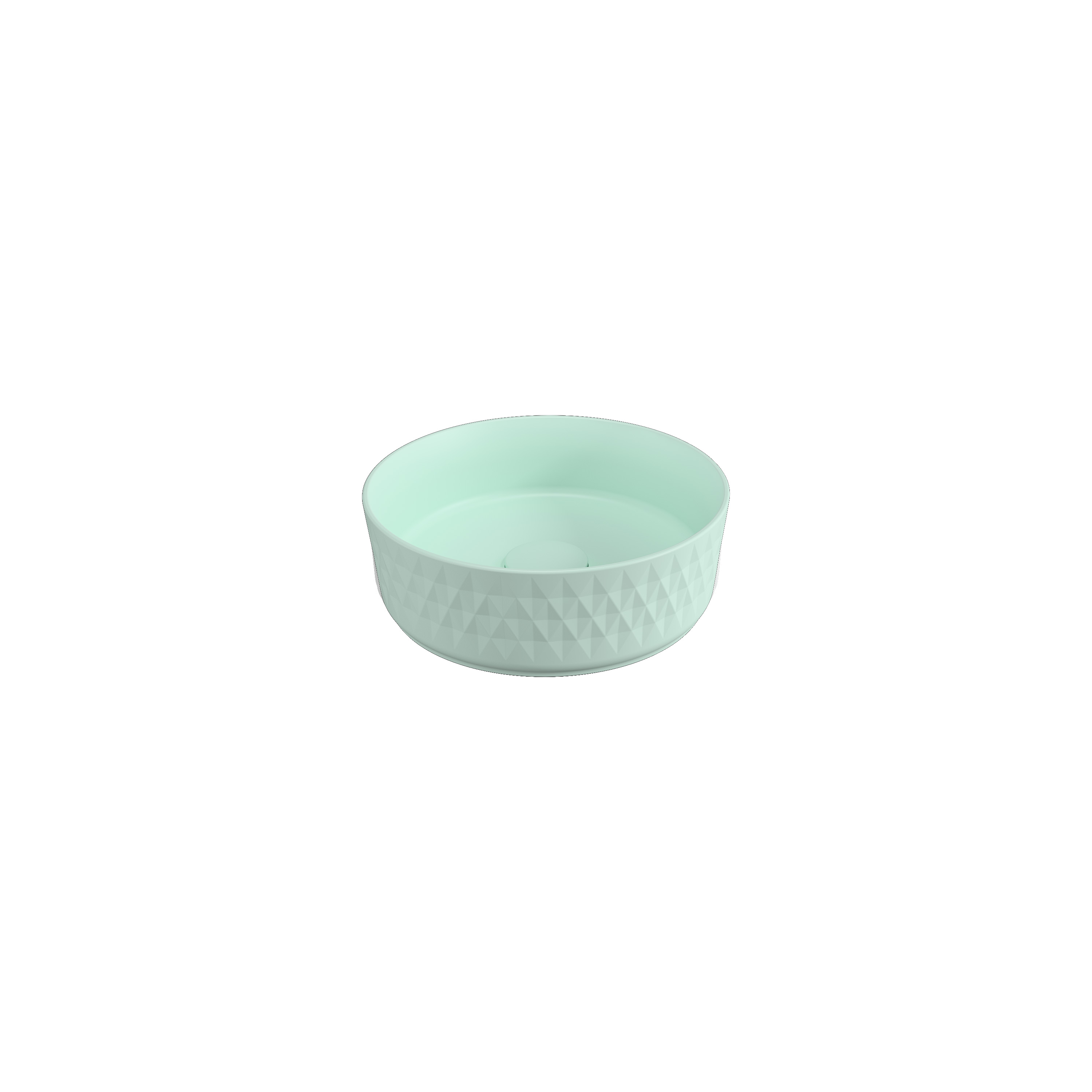 Rombo Countertop Washbasin Mint 14"
