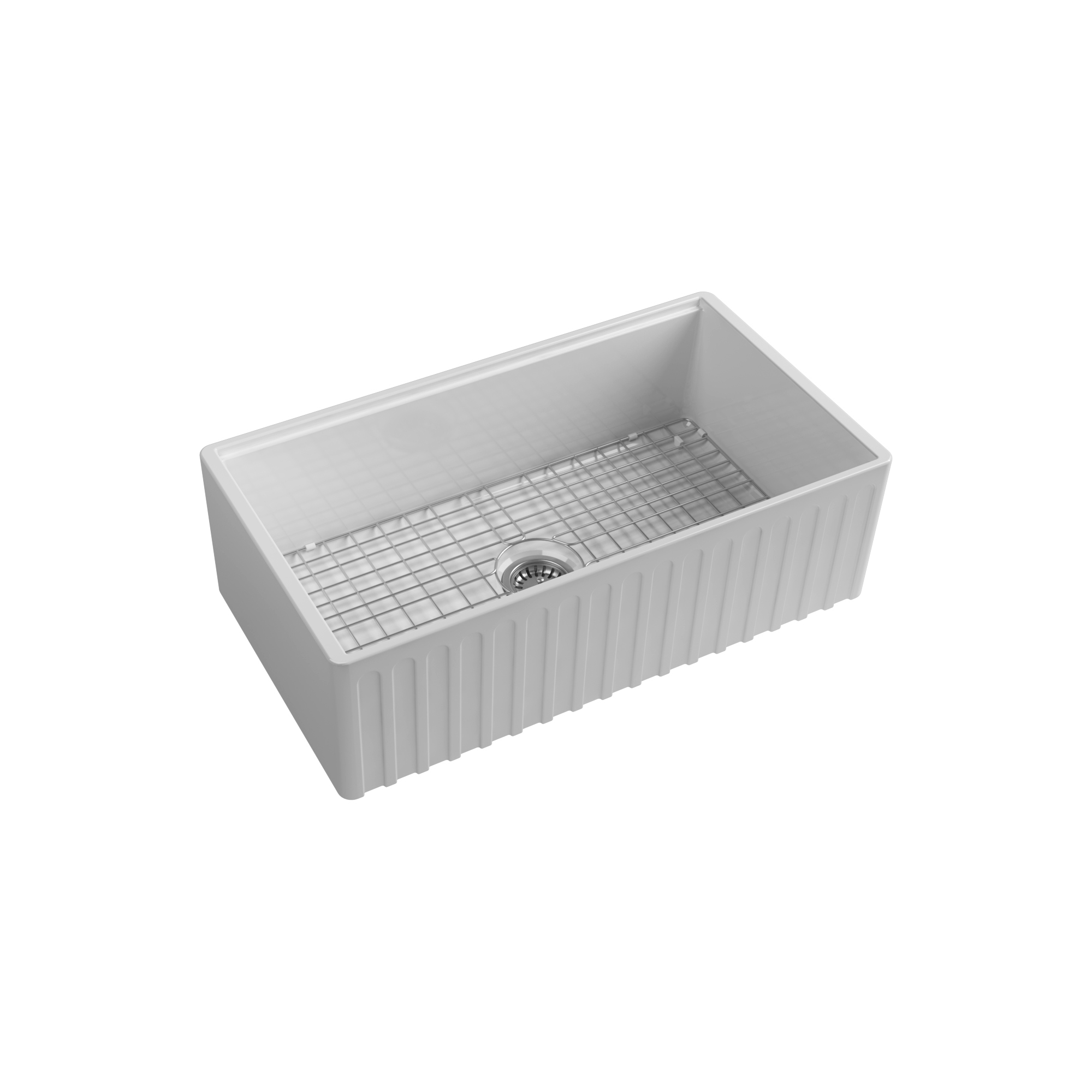 Ravenna 33"  Matte White