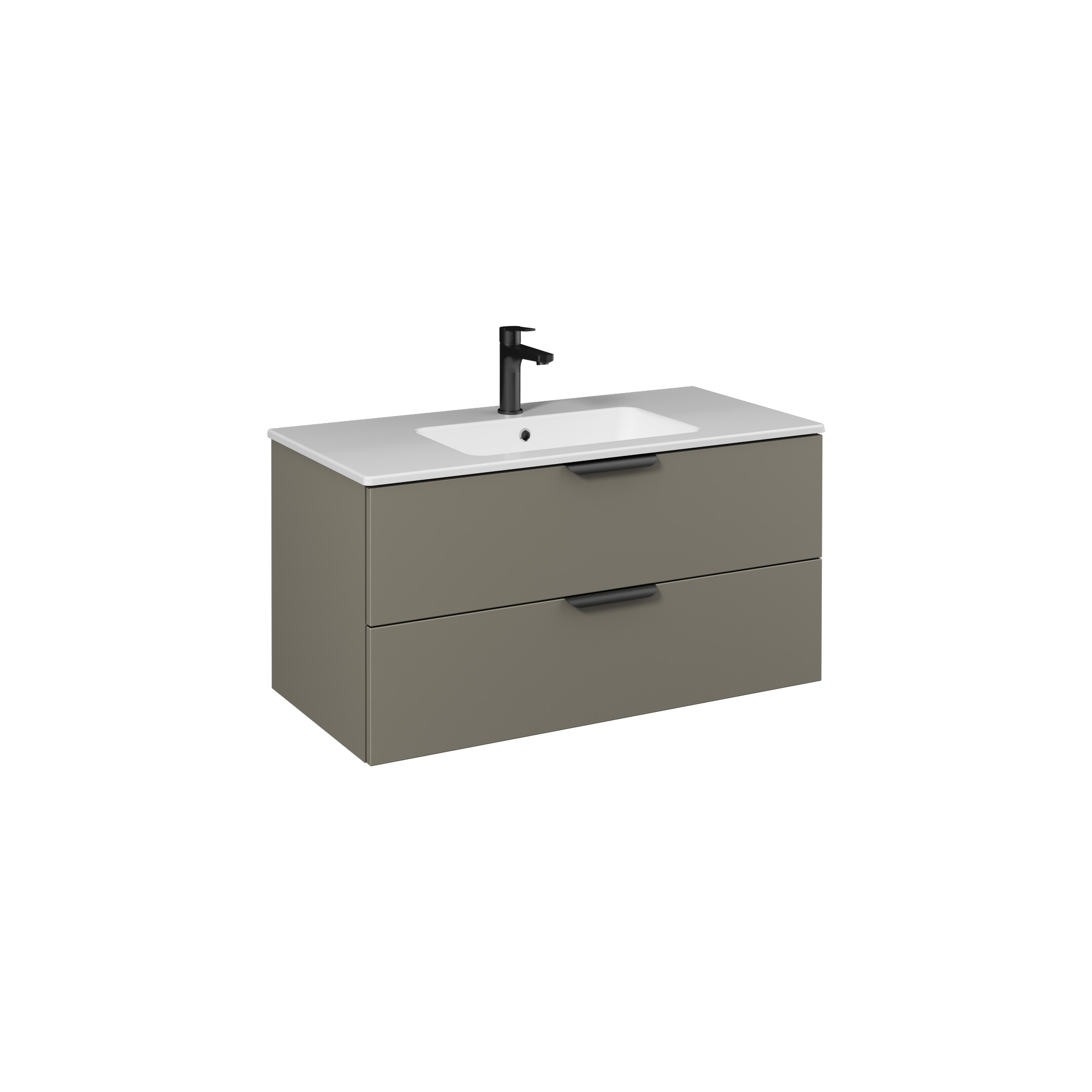 Liv Washbasin Cabinet, Lava 39"
